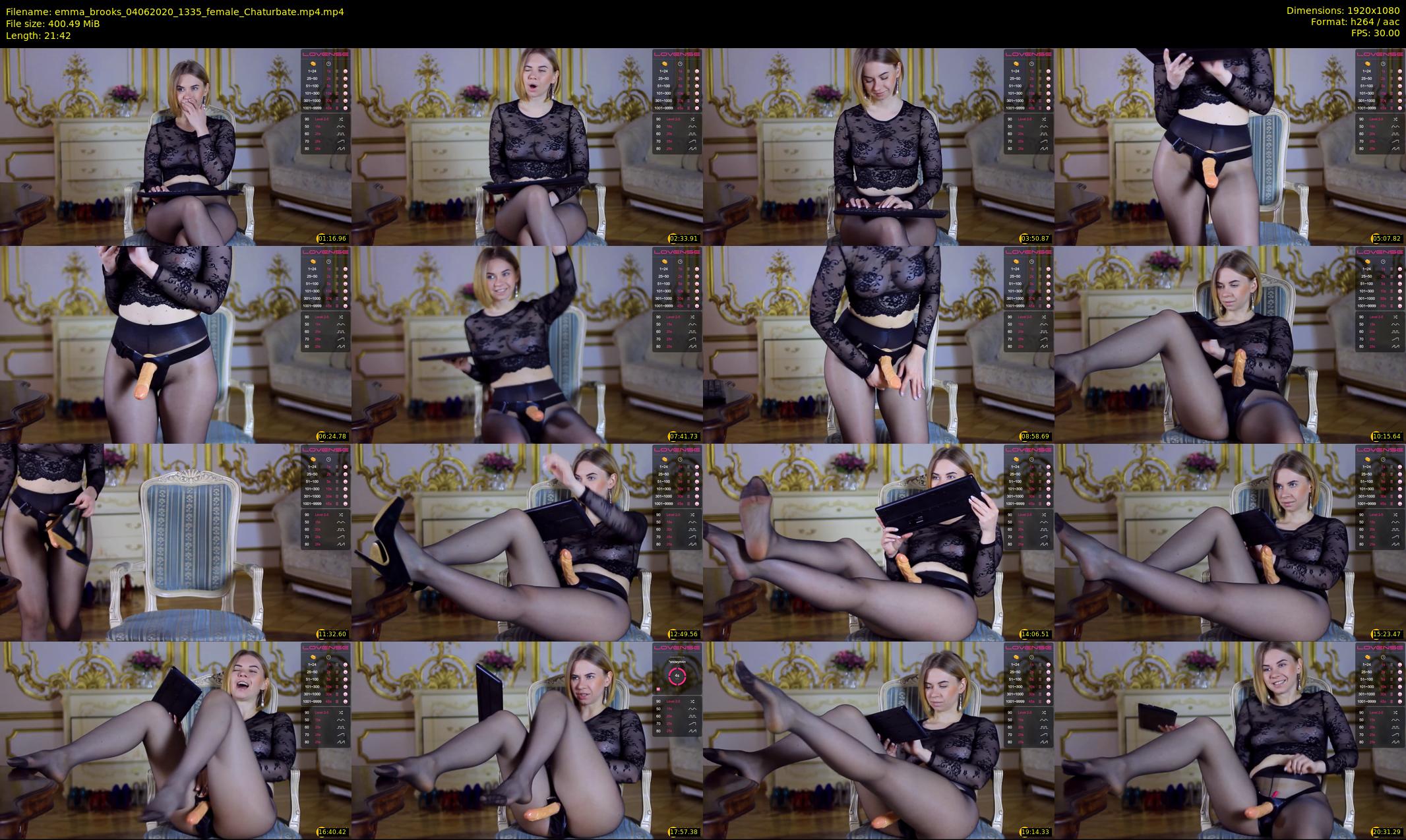 emma_brooks — 22 minute Chaturbate female cam show recording, 1080p, Jun 4, 2020