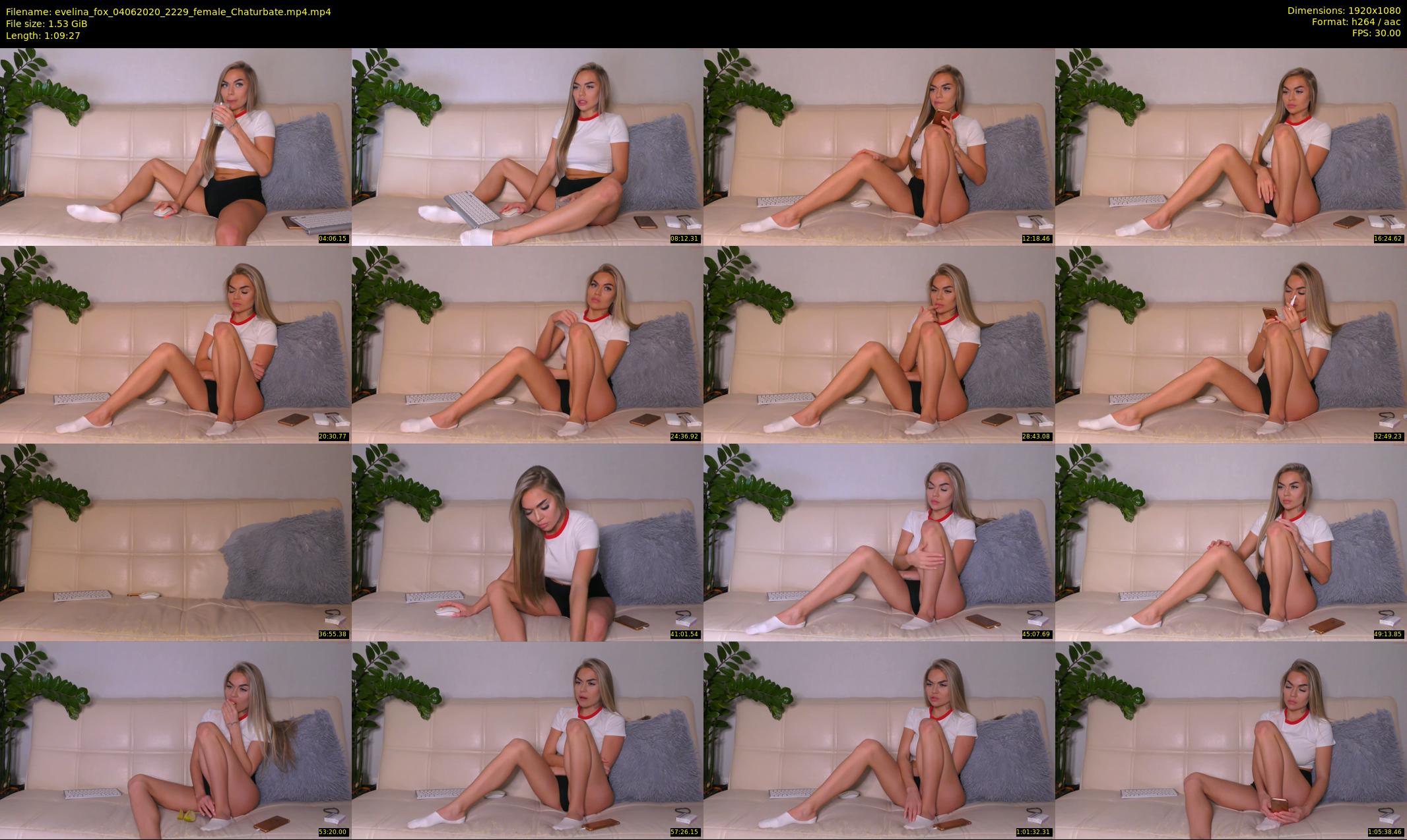 evelina_fox — 70 minute Chaturbate female cam show recording, 1080p, Jun 4, 2020