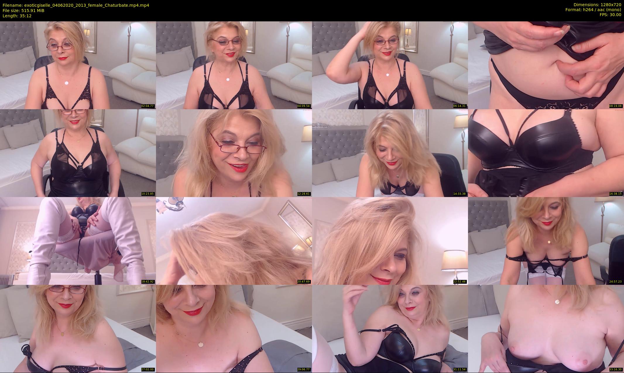exoticgiselle — 36 minute Chaturbate female cam show recording, 720p, Jun 4, 2020