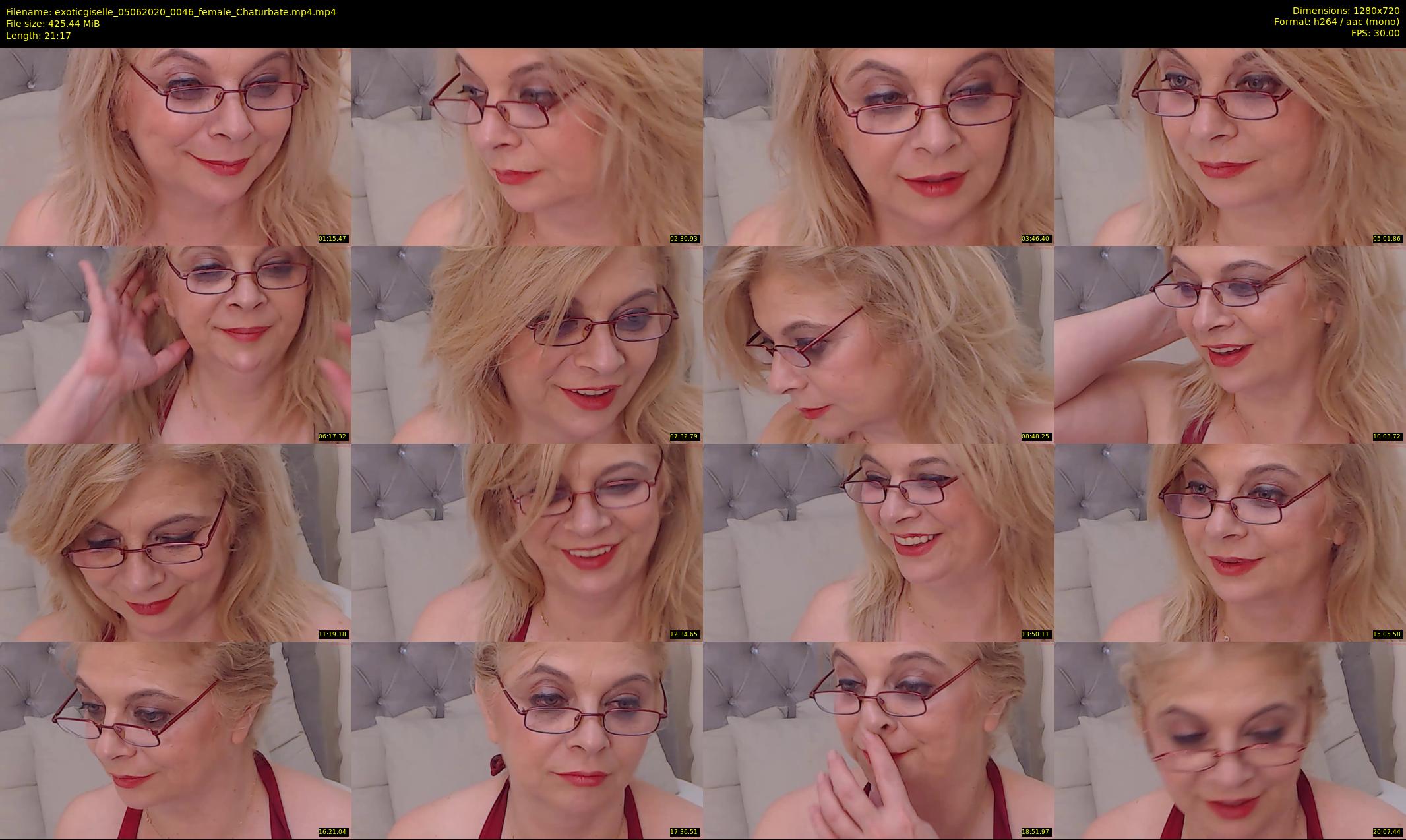 exoticgiselle — 22 minute Chaturbate female cam show recording, 720p, Jun 5, 2020