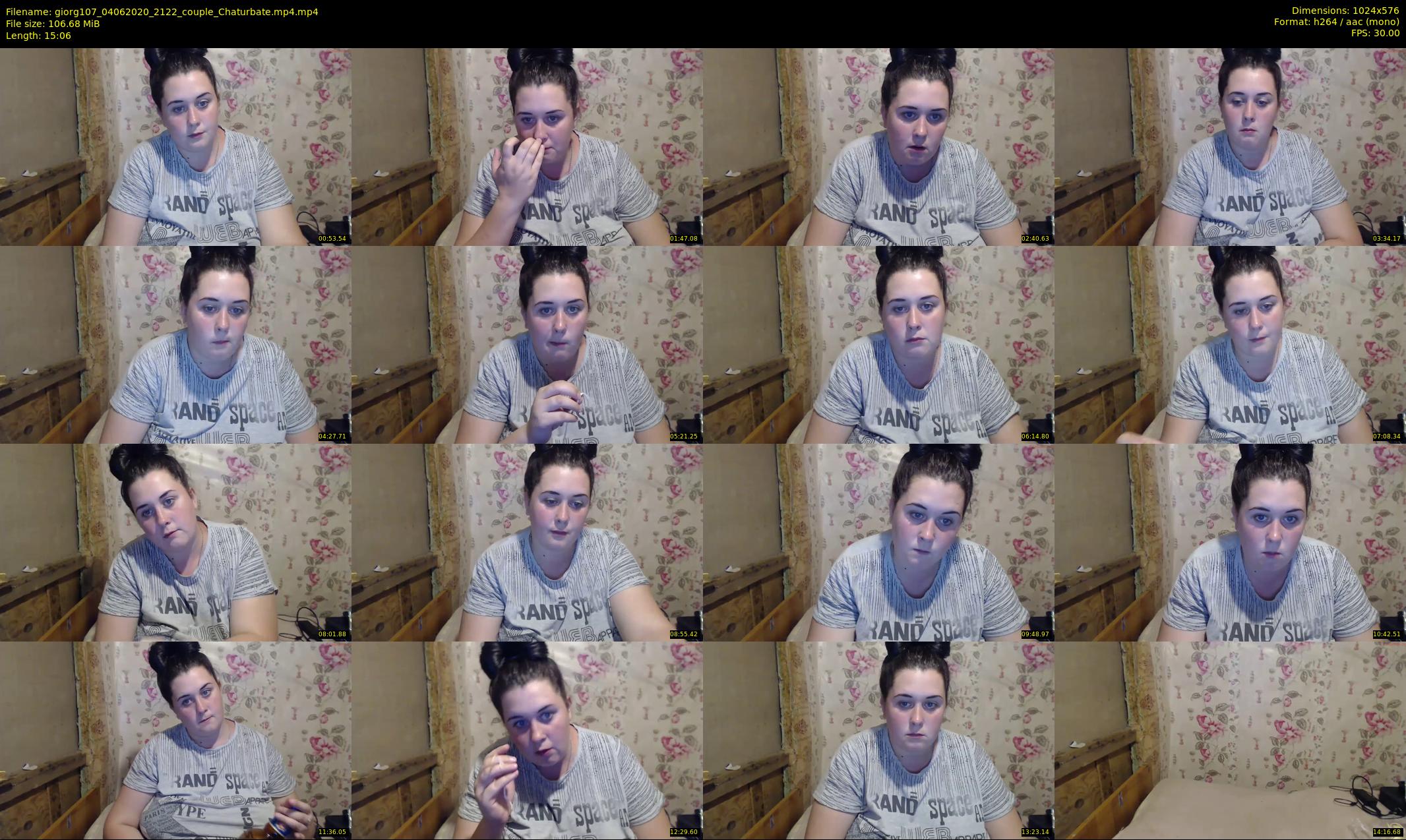 giorg107 — 16 minute Chaturbate couple cam show recording, 480p, Jun 4, 2020