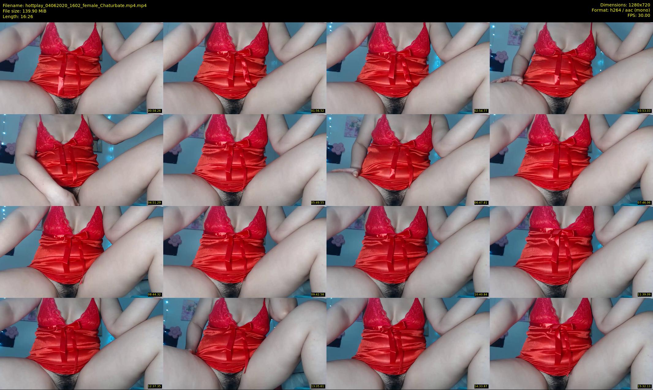 hottplay — 17 minute Chaturbate female cam show recording, 720p, Jun 4, 2020