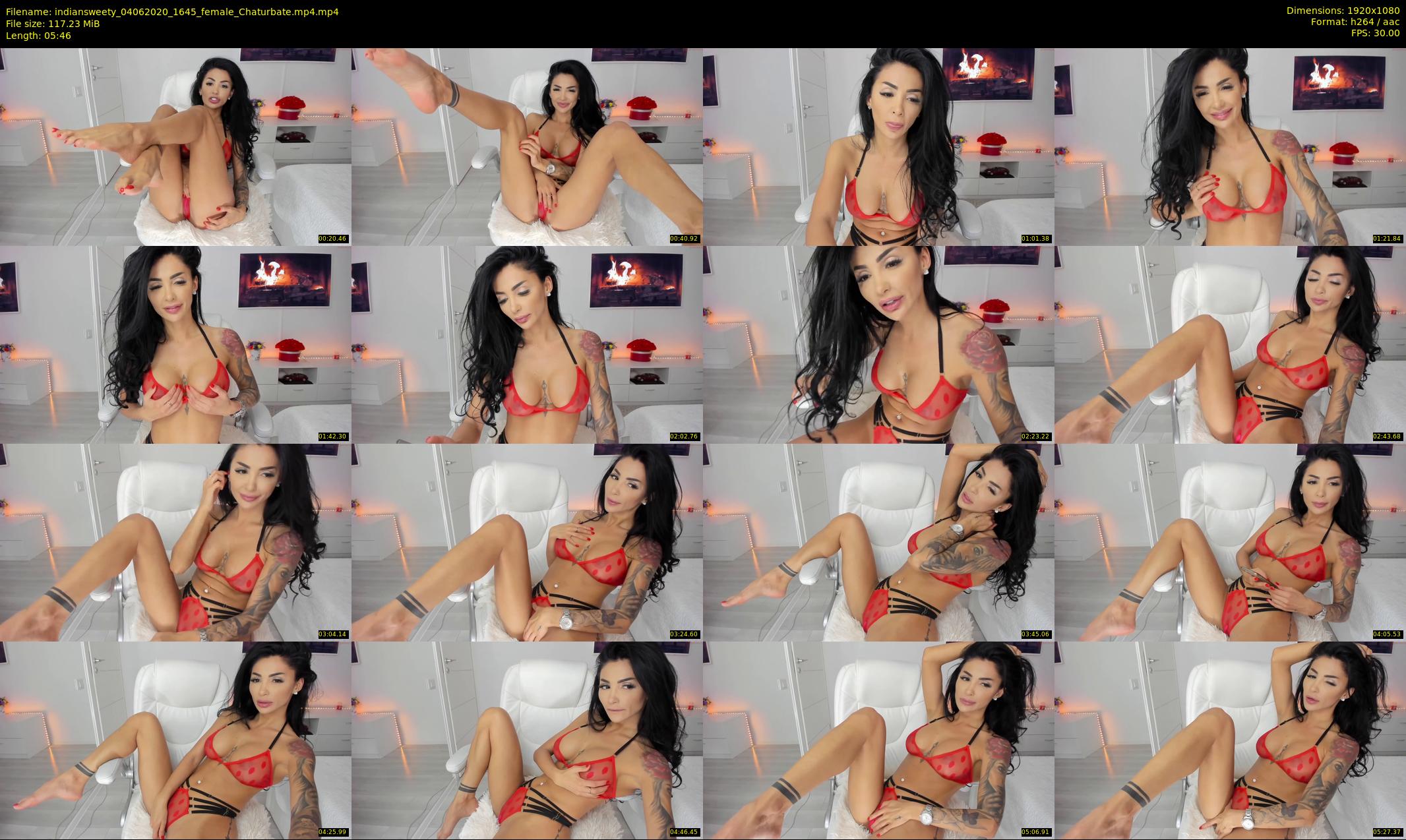 indiansweety — 6 minute Chaturbate female cam show recording, 1080p, Jun 4, 2020