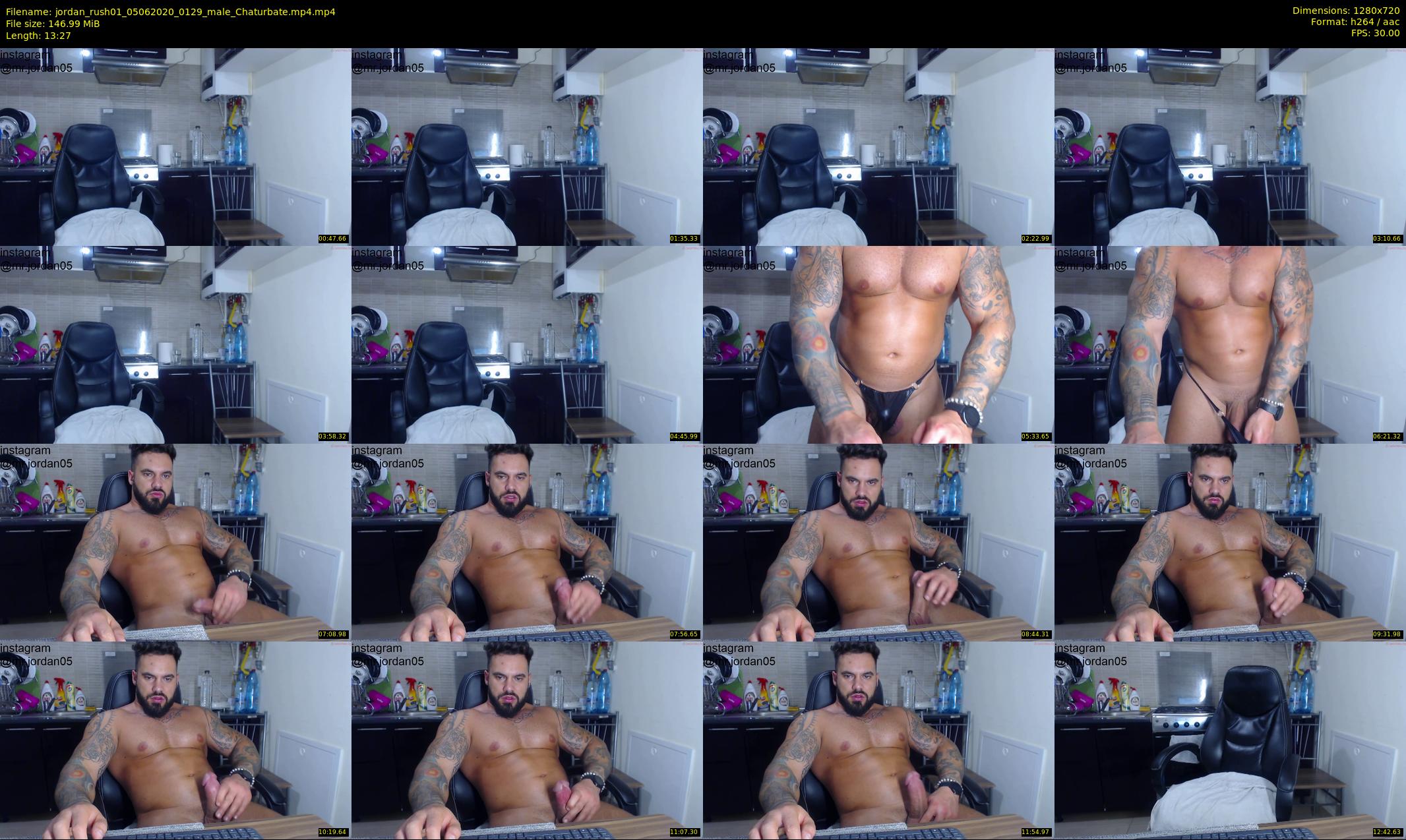 jordan_rush01 — 14 minute Chaturbate male cam show recording, 720p, Jun 5, 2020
