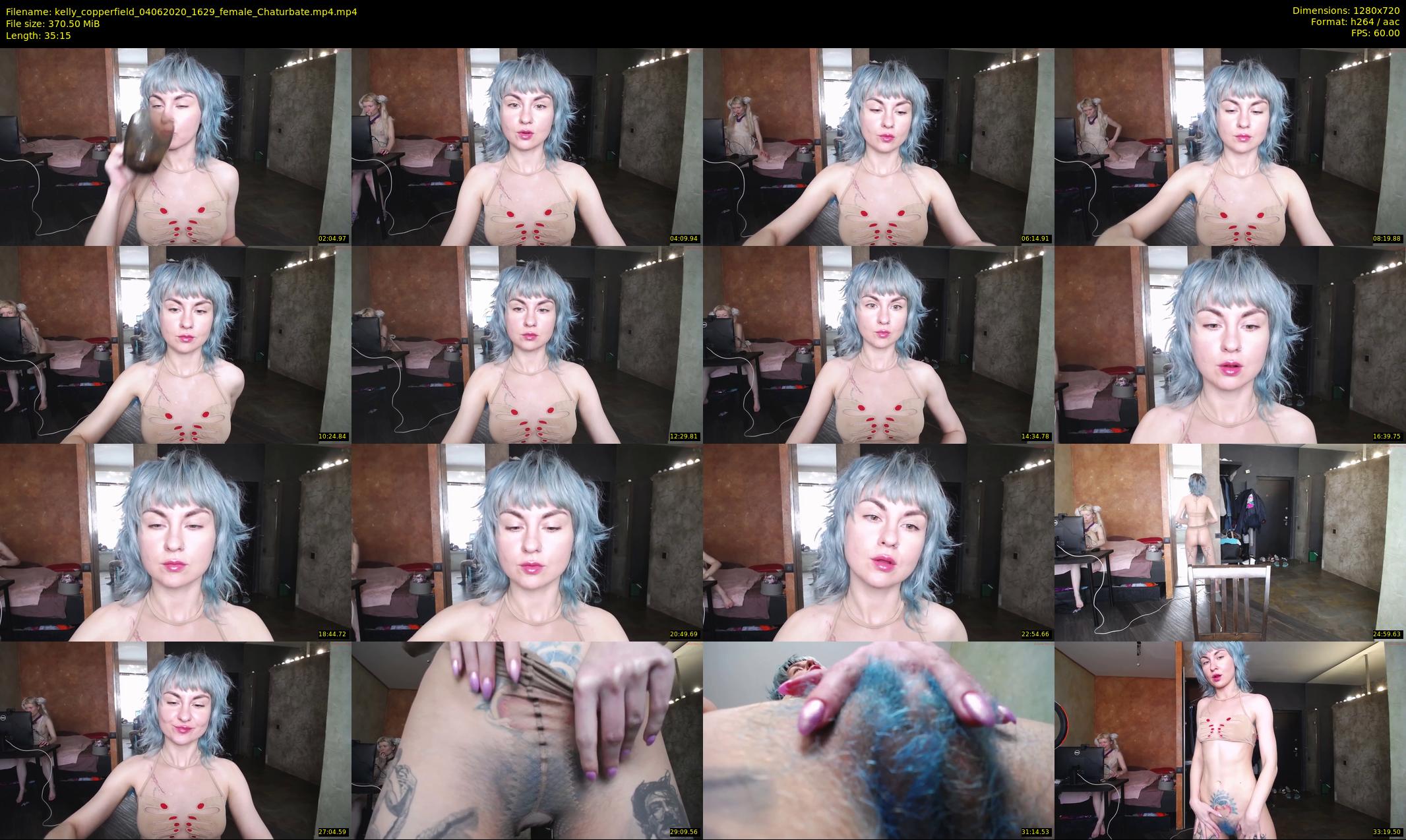 kelly_copperfield — 36 minute Chaturbate female cam show recording, 720p, Jun 4, 2020