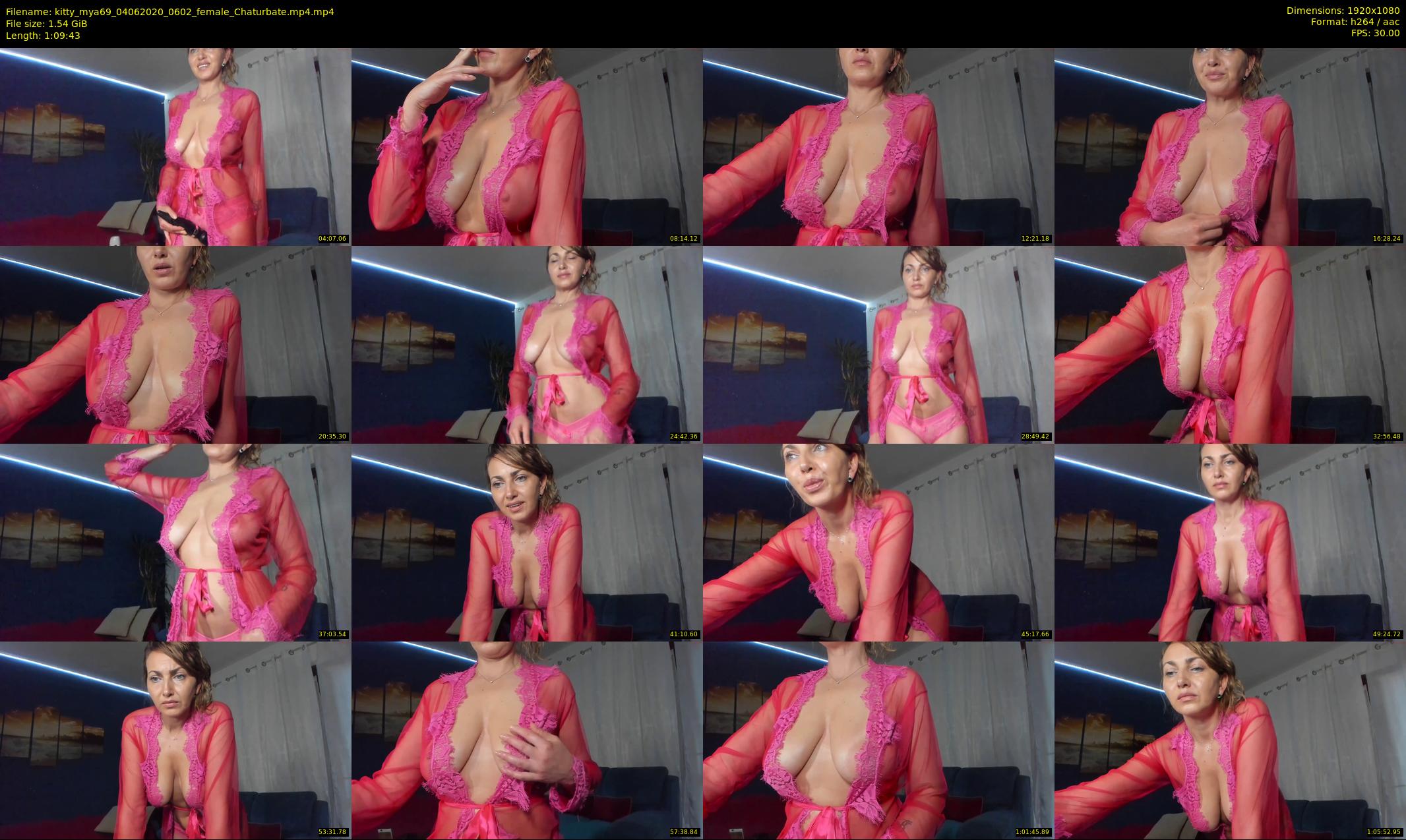 kitty_mya69 — 70 minute Chaturbate female cam show recording, 1080p, Jun 4, 2020