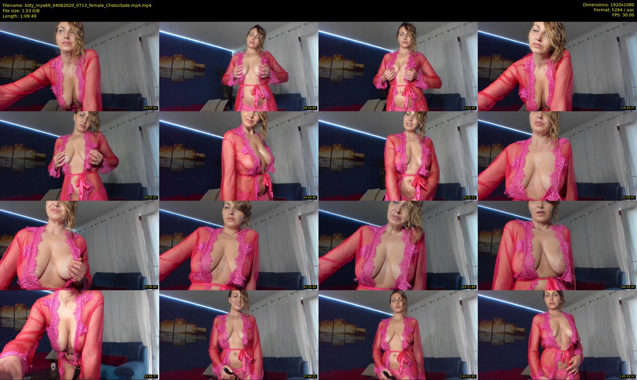 kitty_mya69 — 70 minute Chaturbate female cam show recording, 1080p, Jun 4, 2020