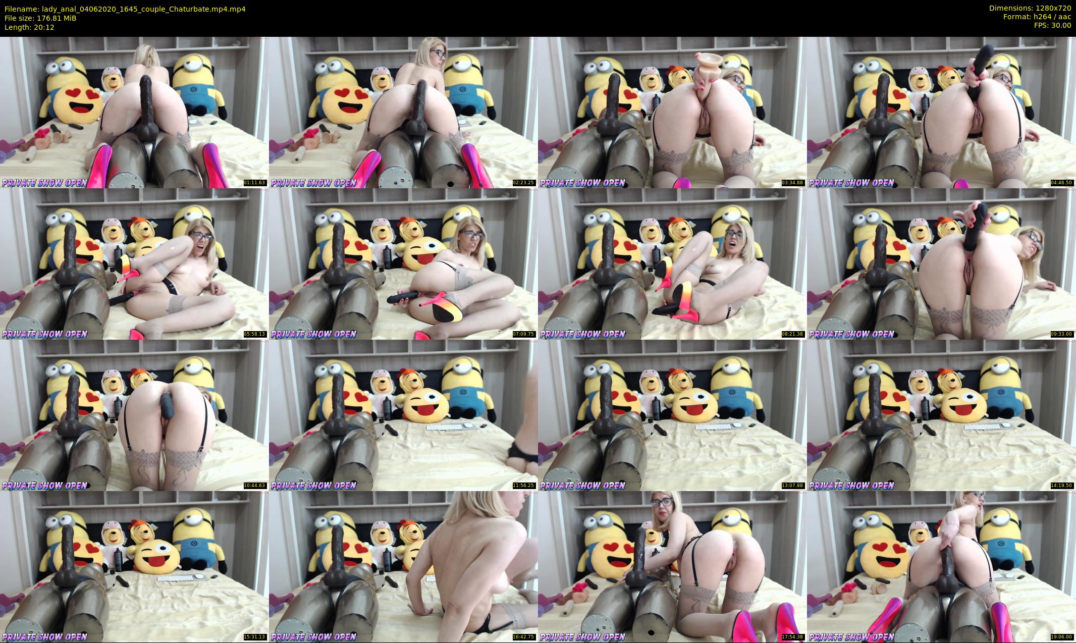 lady_anal — 21 minute Chaturbate female cam show recording, 720p, Jun 4, 2020