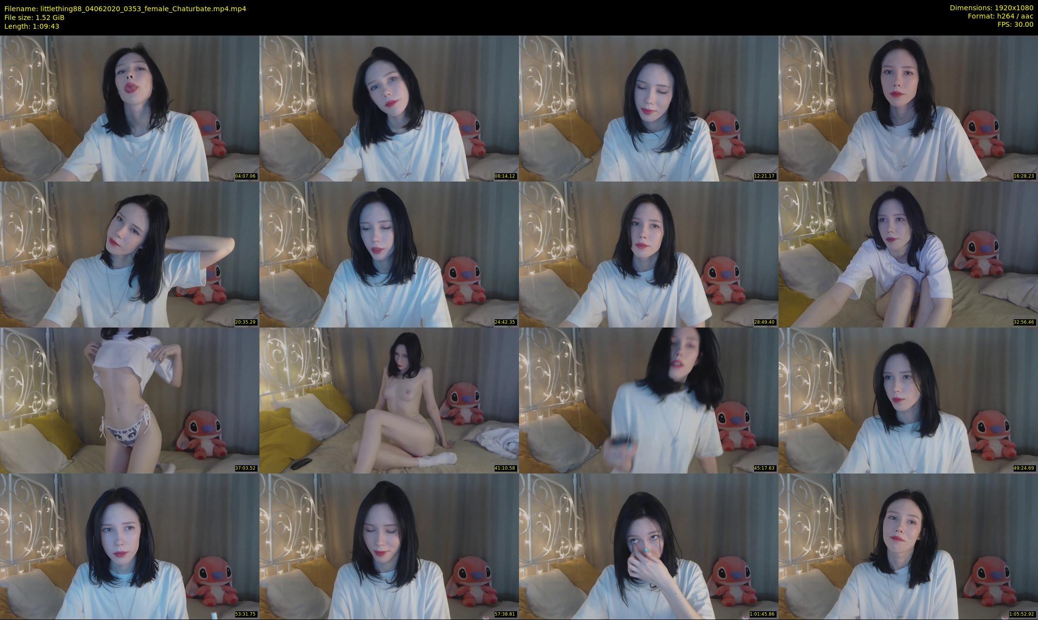 littlething88 — 70 minute Chaturbate female cam show recording, 1080p, Jun 4, 2020