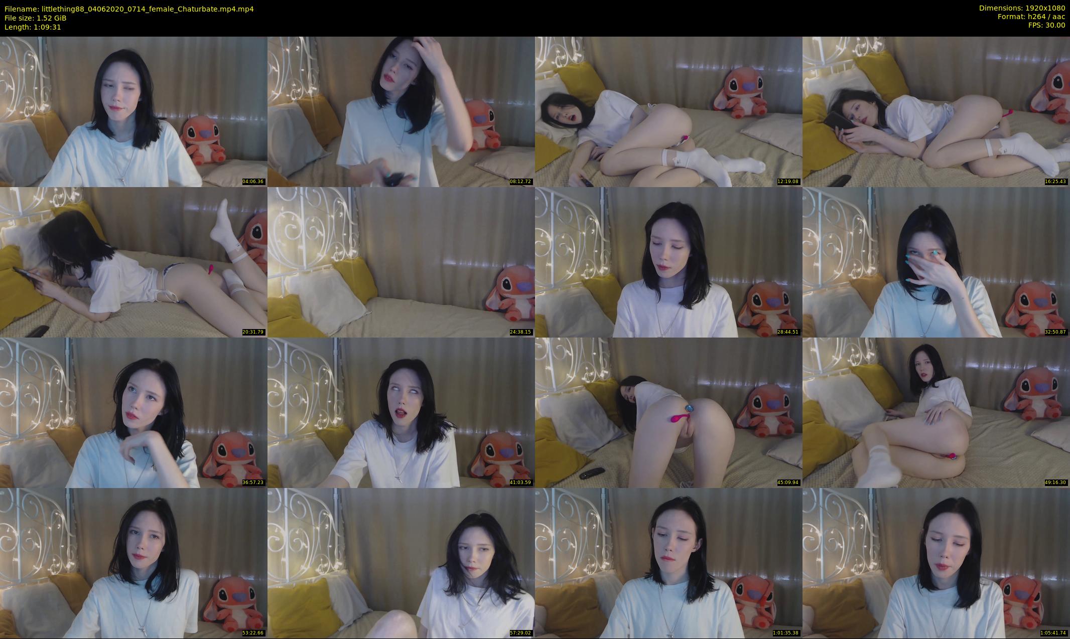 littlething88 — 70 minute Chaturbate female cam show recording, 1080p, Jun 4, 2020