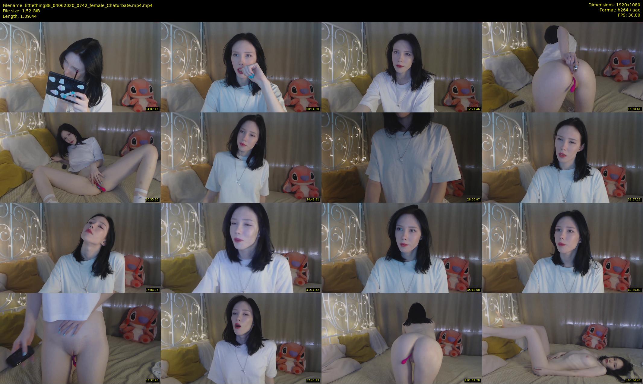 littlething88 — 70 minute Chaturbate female cam show recording, 1080p, Jun 4, 2020