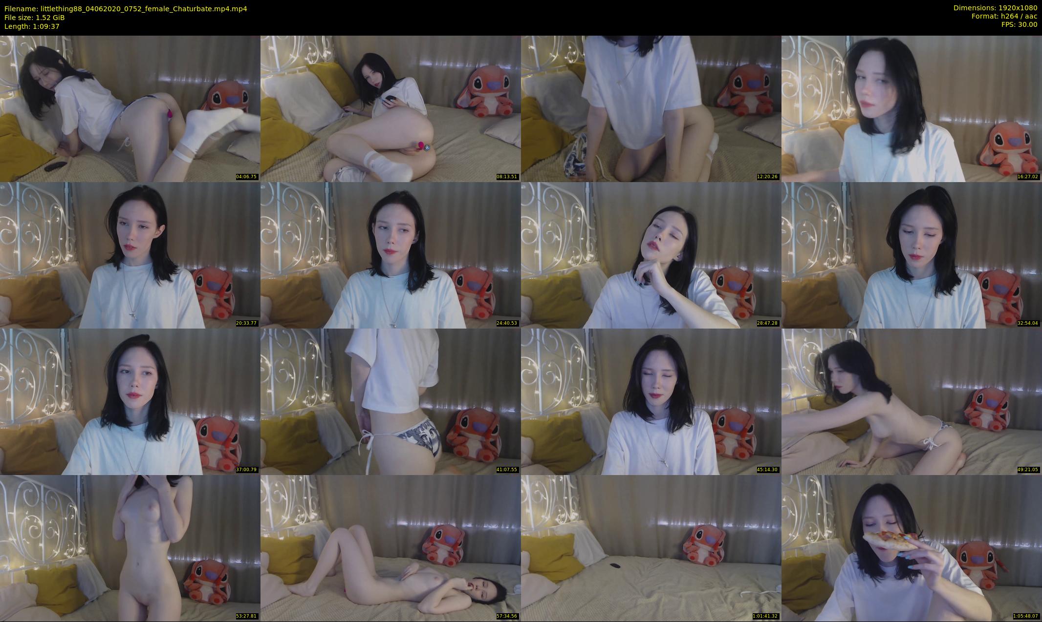 littlething88 — 70 minute Chaturbate female cam show recording, 1080p, Jun 4, 2020