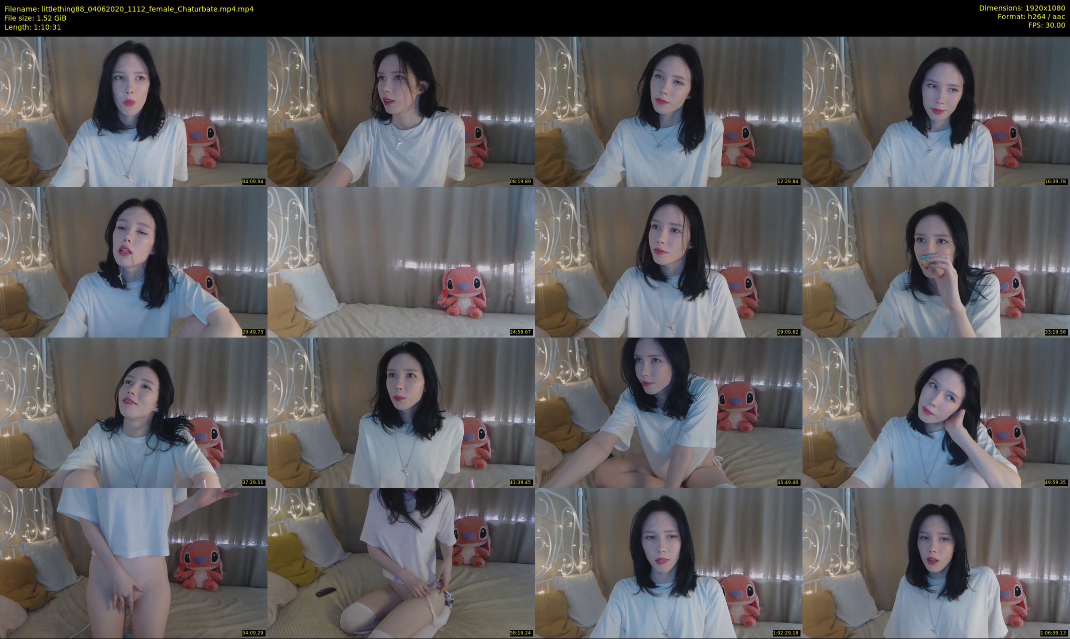 littlething88 — 71 minute Chaturbate female cam show recording, 1080p, Jun 4, 2020