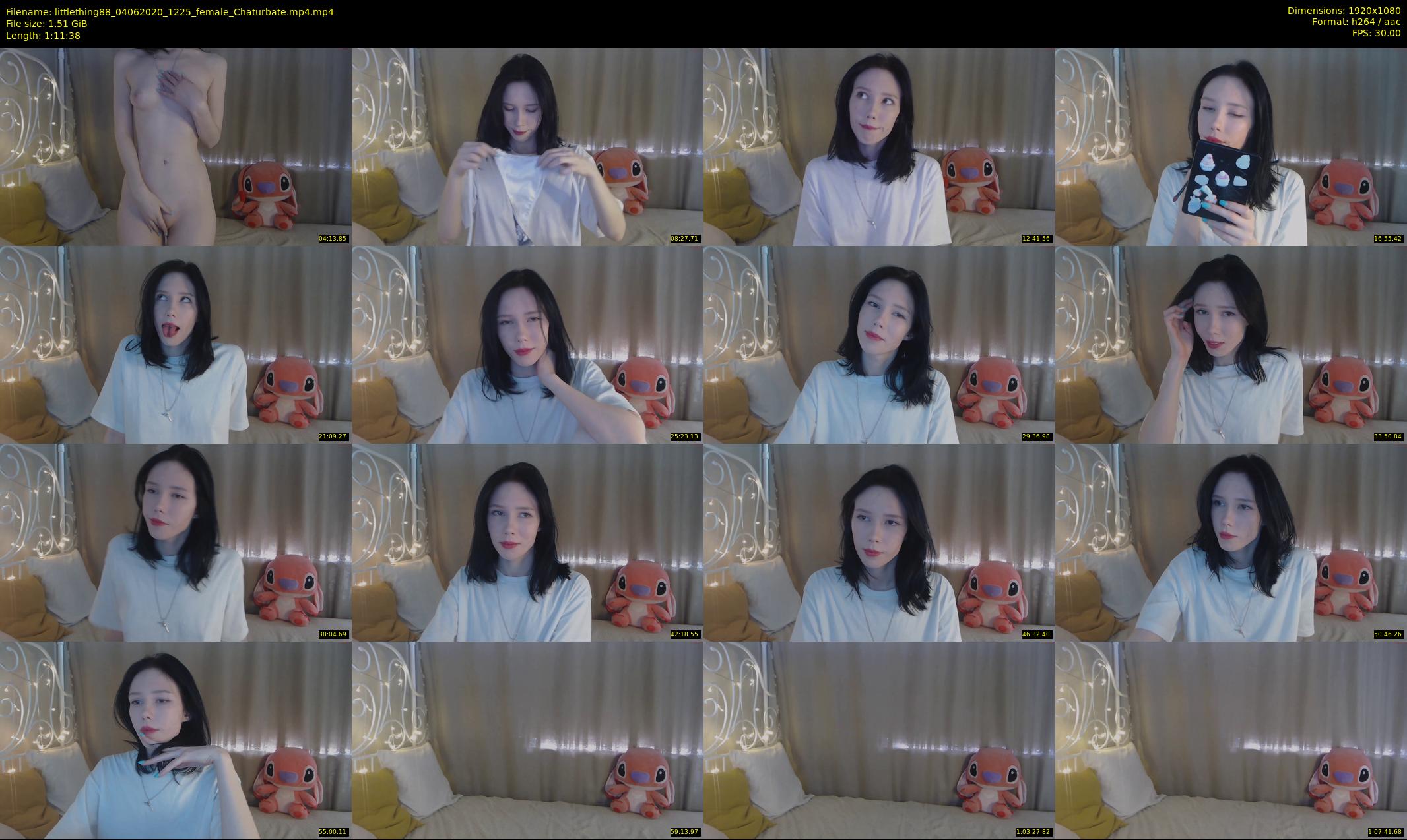 littlething88 — 72 minute Chaturbate female cam show recording, 1080p, Jun 4, 2020