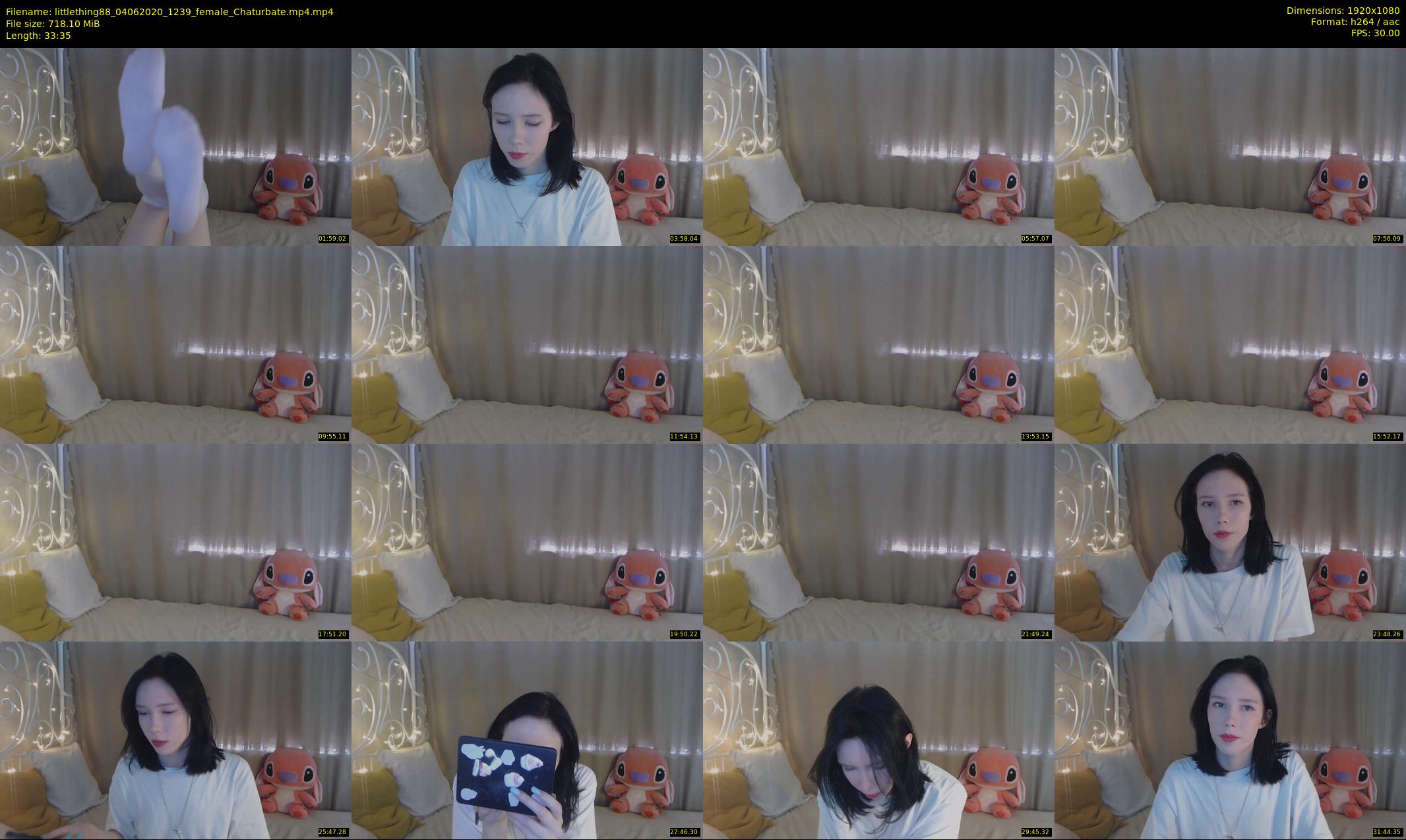 littlething88 — 34 minute Chaturbate female cam show recording, 1080p, Jun 4, 2020