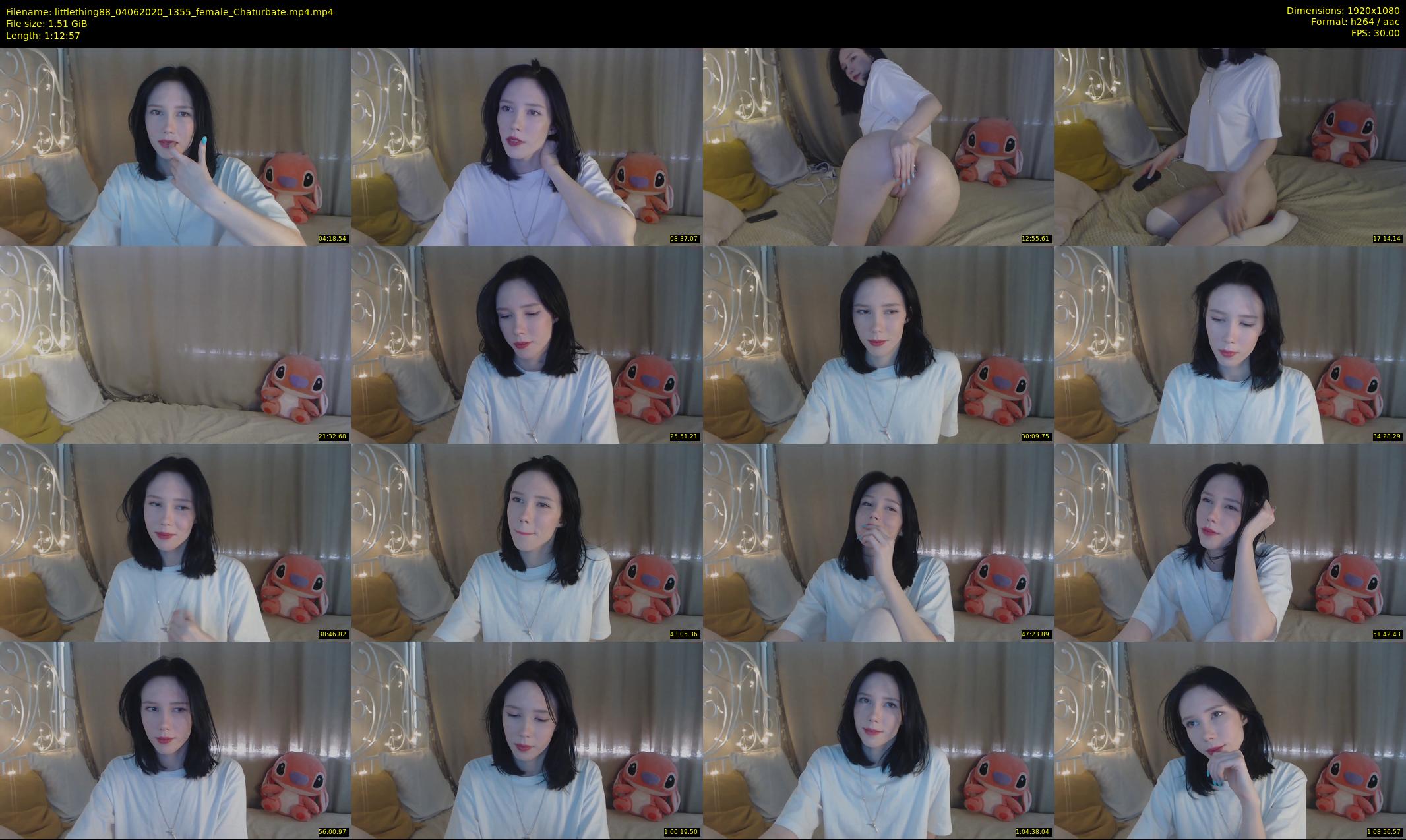 littlething88 — 73 minute Chaturbate female cam show recording, 1080p, Jun 4, 2020