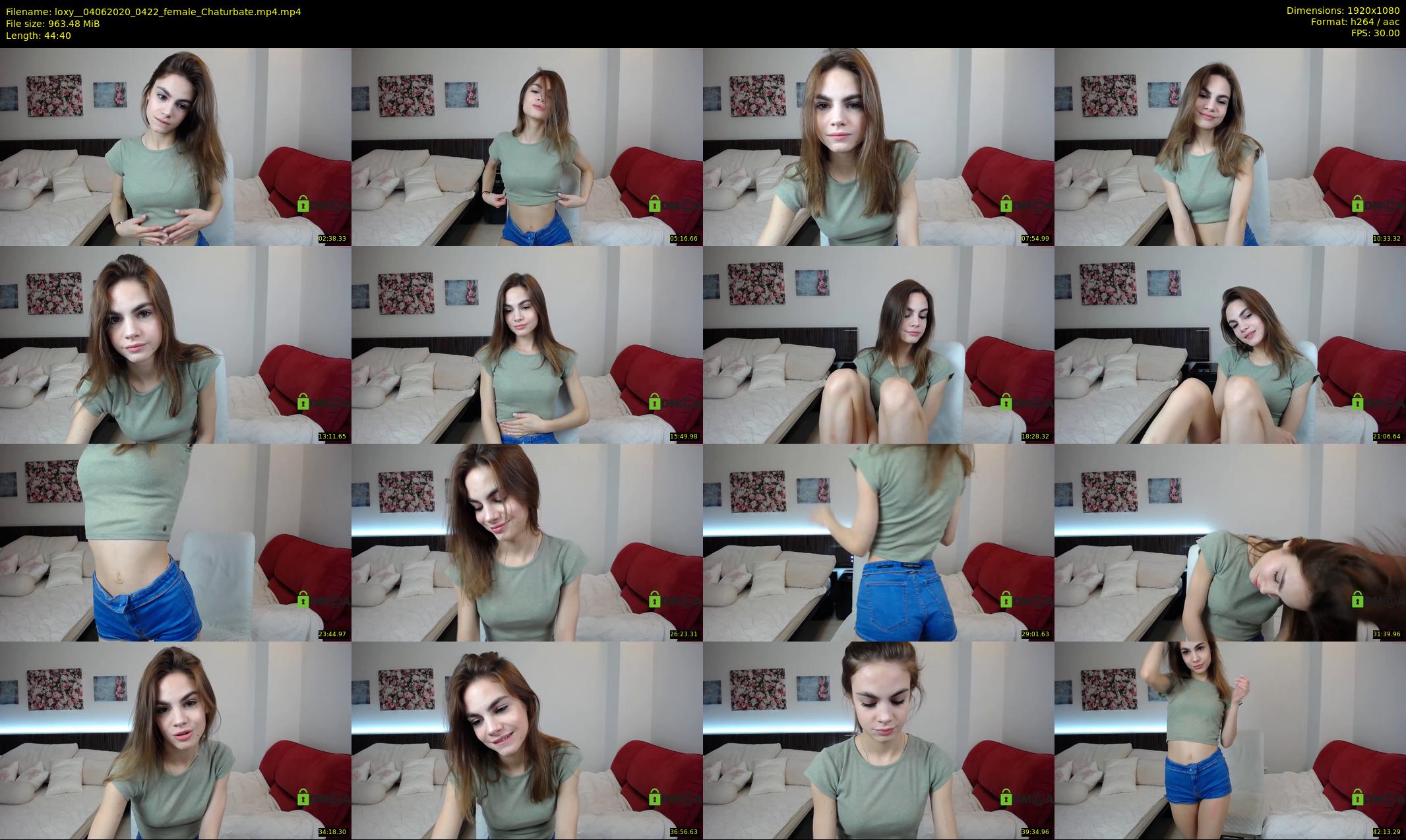 loxy_ — 45 minute Chaturbate female cam show recording, 1080p, Jun 4, 2020