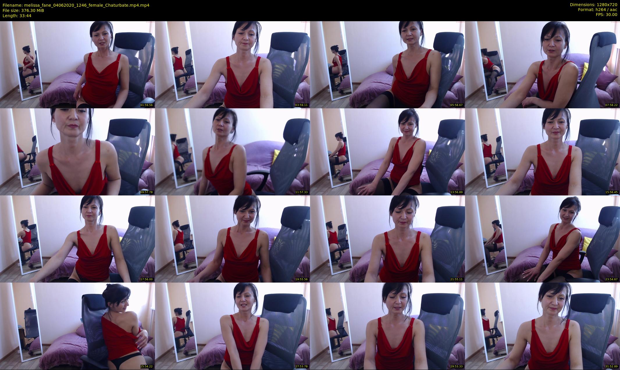 melissa_fane — 34 minute Chaturbate female cam show recording, 720p, Jun 4, 2020