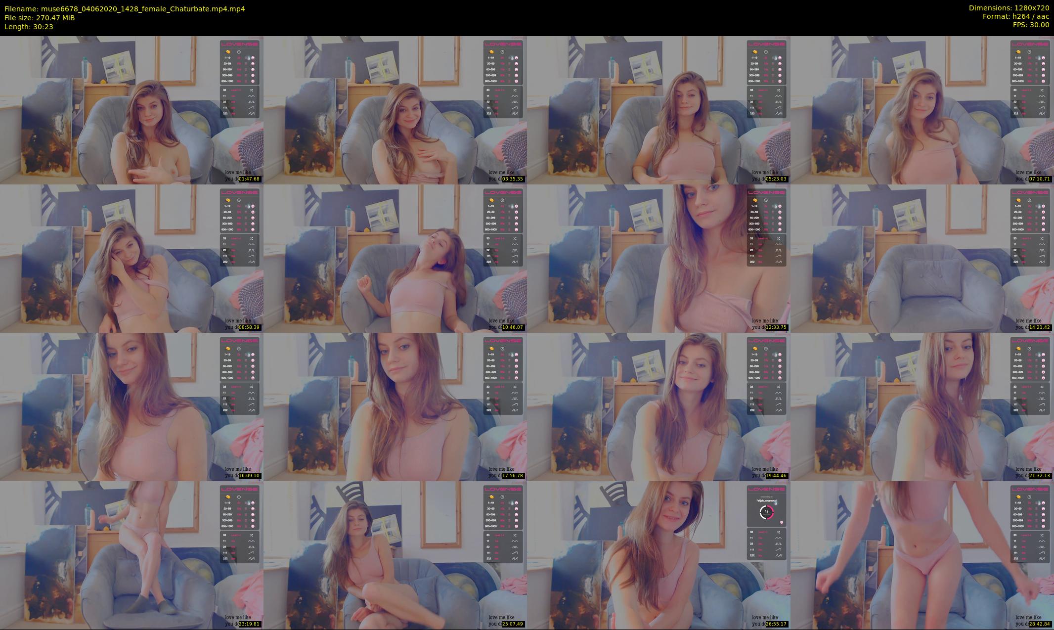 muse6678 — 31 minute Chaturbate female cam show recording, 720p, Jun 4, 2020