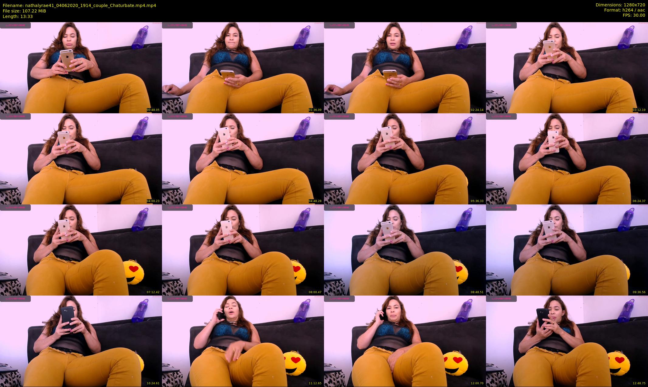 nathalyrae41 — 14 minute Chaturbate female cam show recording, 720p, Jun 4, 2020