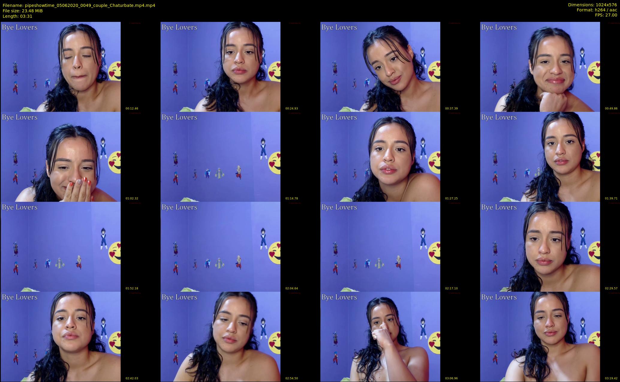 pipeshowtime — 4 minute Chaturbate couple cam show recording, 480p, Jun 5, 2020