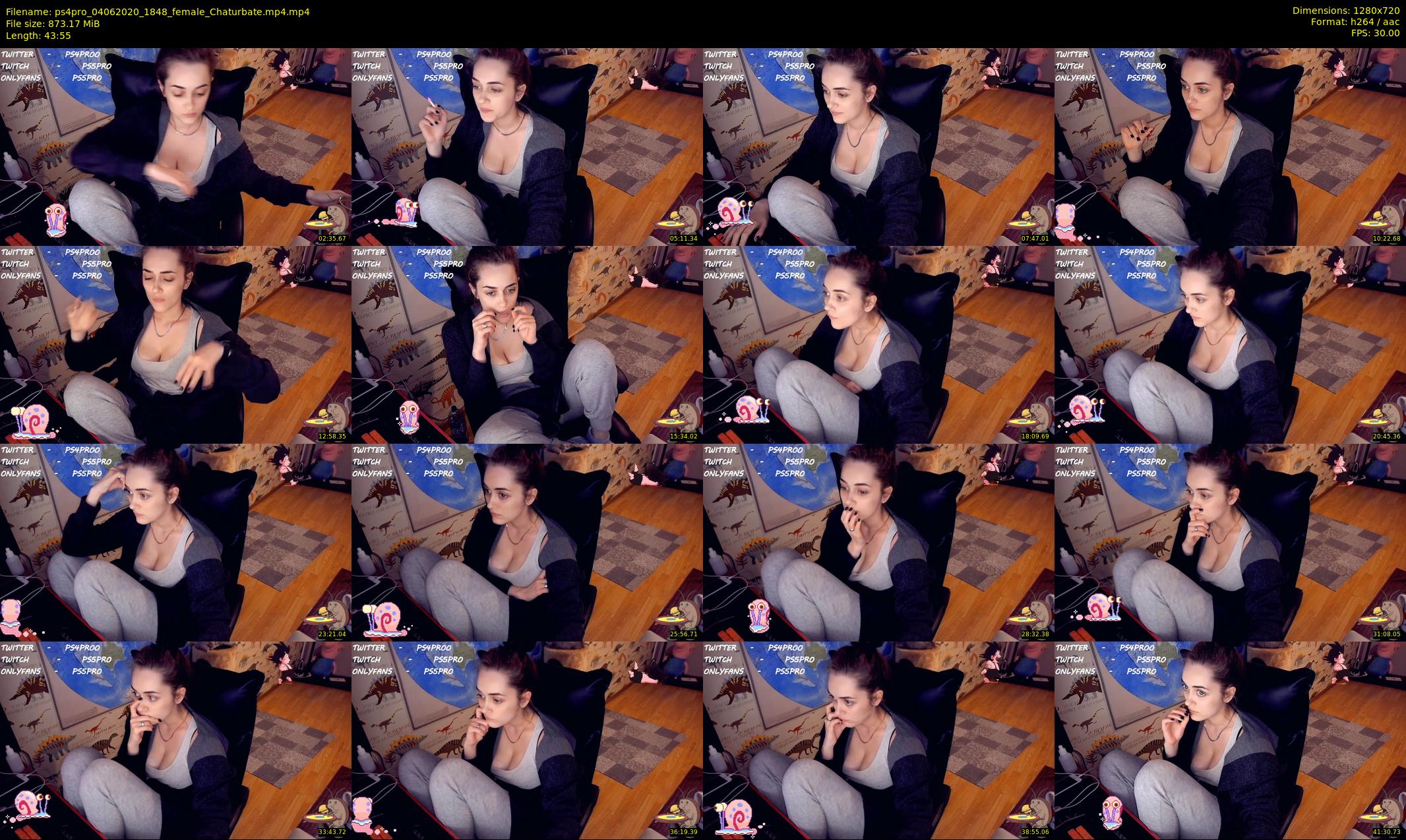 ps4pro — 44 minute Chaturbate female cam show recording, 720p, Jun 4, 2020