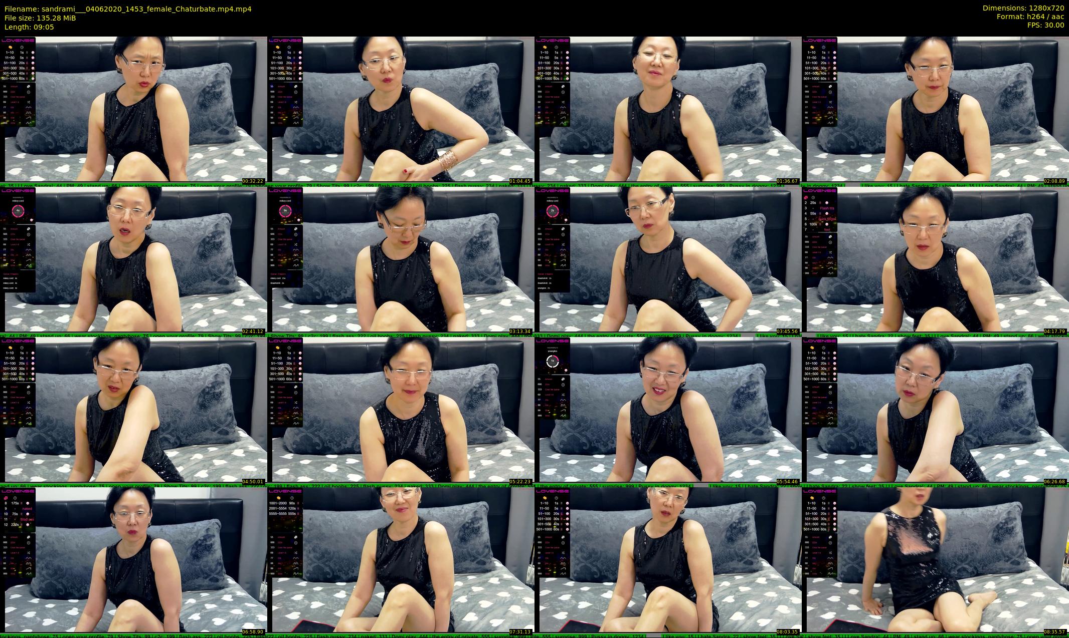 sandrami__ — 10 minute Chaturbate female cam show recording, 720p, Jun 4, 2020