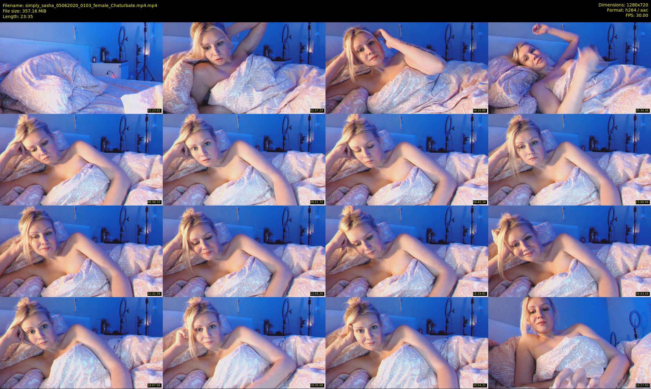 simply_sasha — 24 minute Chaturbate female cam show recording, 720p, Jun 5, 2020