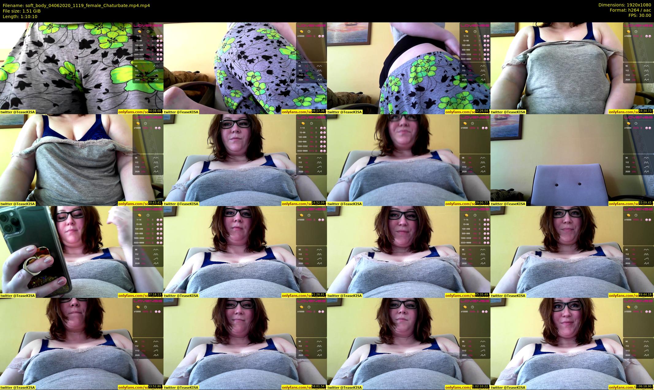 soft_body — 71 minute Chaturbate female cam show recording, 1080p, Jun 4, 2020