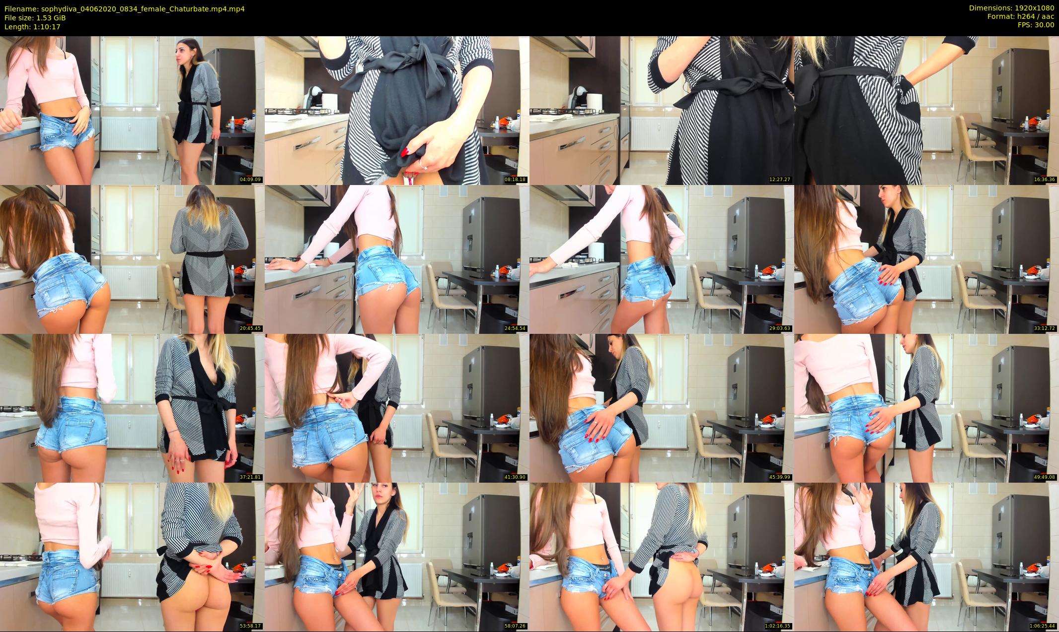 sophydiva — 71 minute Chaturbate female cam show recording, 1080p, Jun 4, 2020