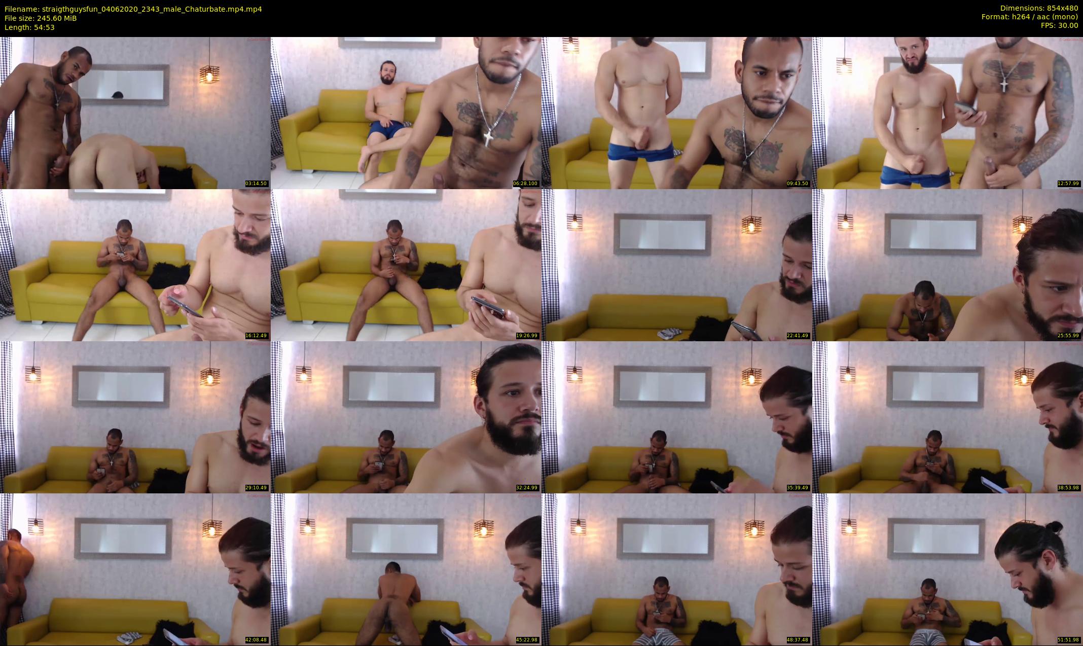 straigthguysfun — 55 minute Chaturbate male cam show recording, 480p, Jun 4, 2020