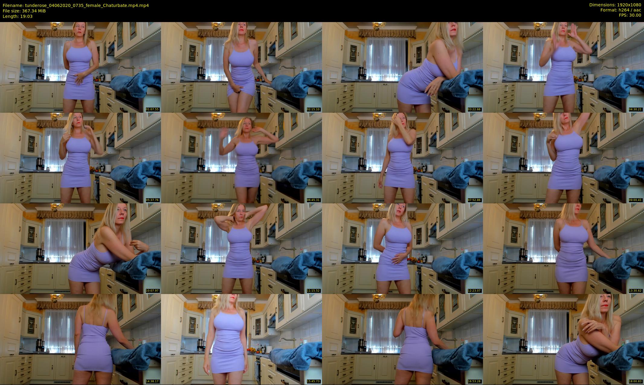 tunderose — 20 minute Chaturbate female cam show recording, 1080p, Jun 4, 2020