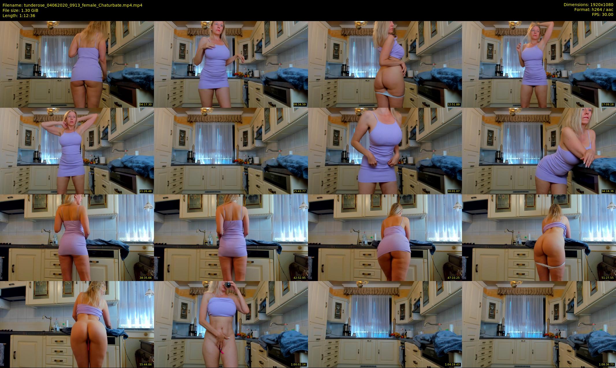 tunderose — 73 minute Chaturbate female cam show recording, 1080p, Jun 4, 2020
