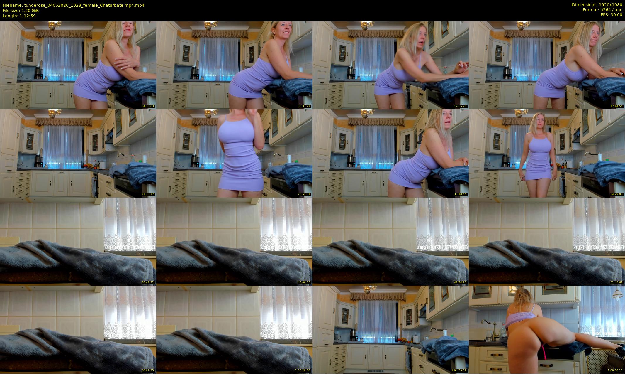 tunderose — 73 minute Chaturbate female cam show recording, 1080p, Jun 4, 2020