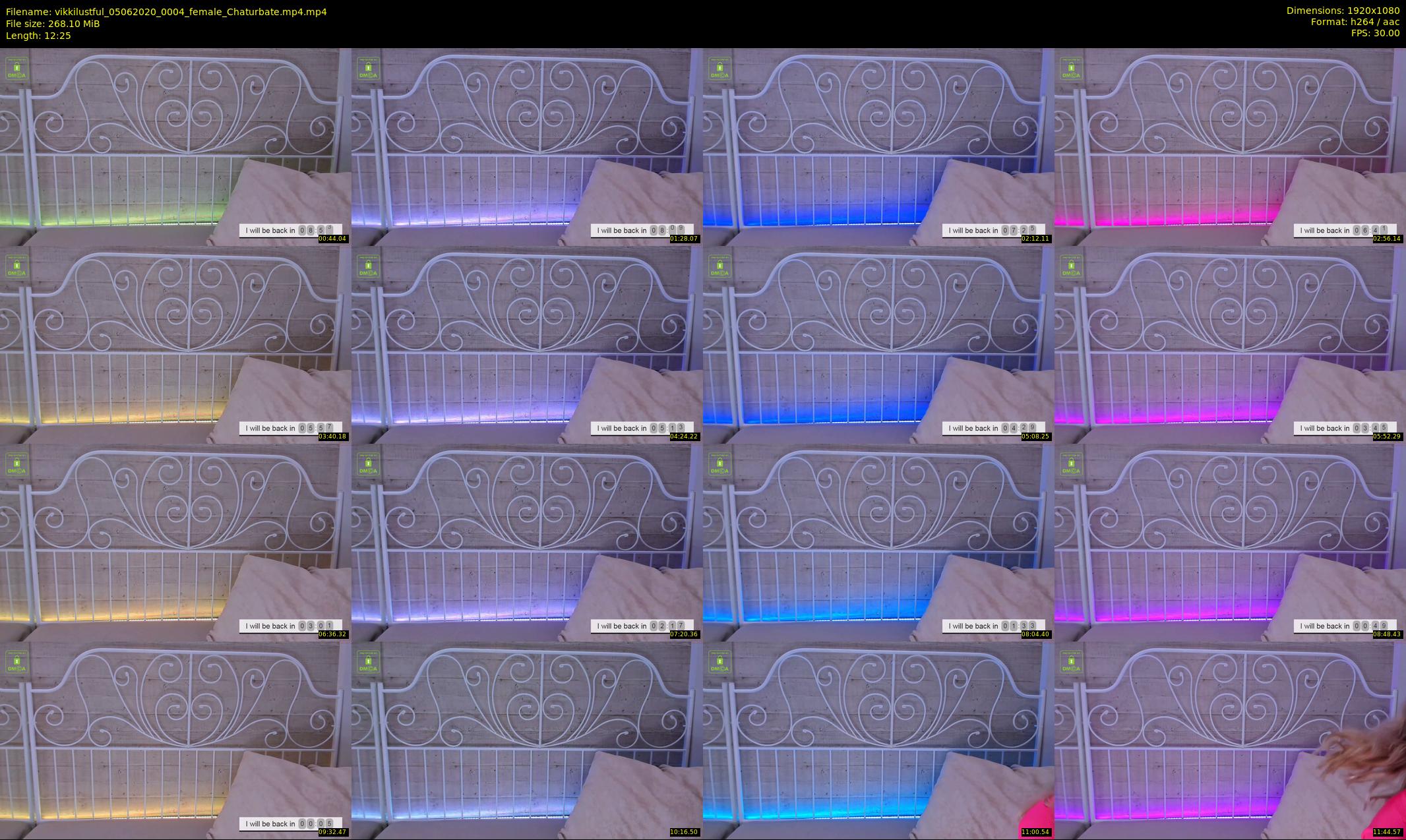 vikkilustful — 13 minute Chaturbate female cam show recording, 1080p, Jun 5, 2020