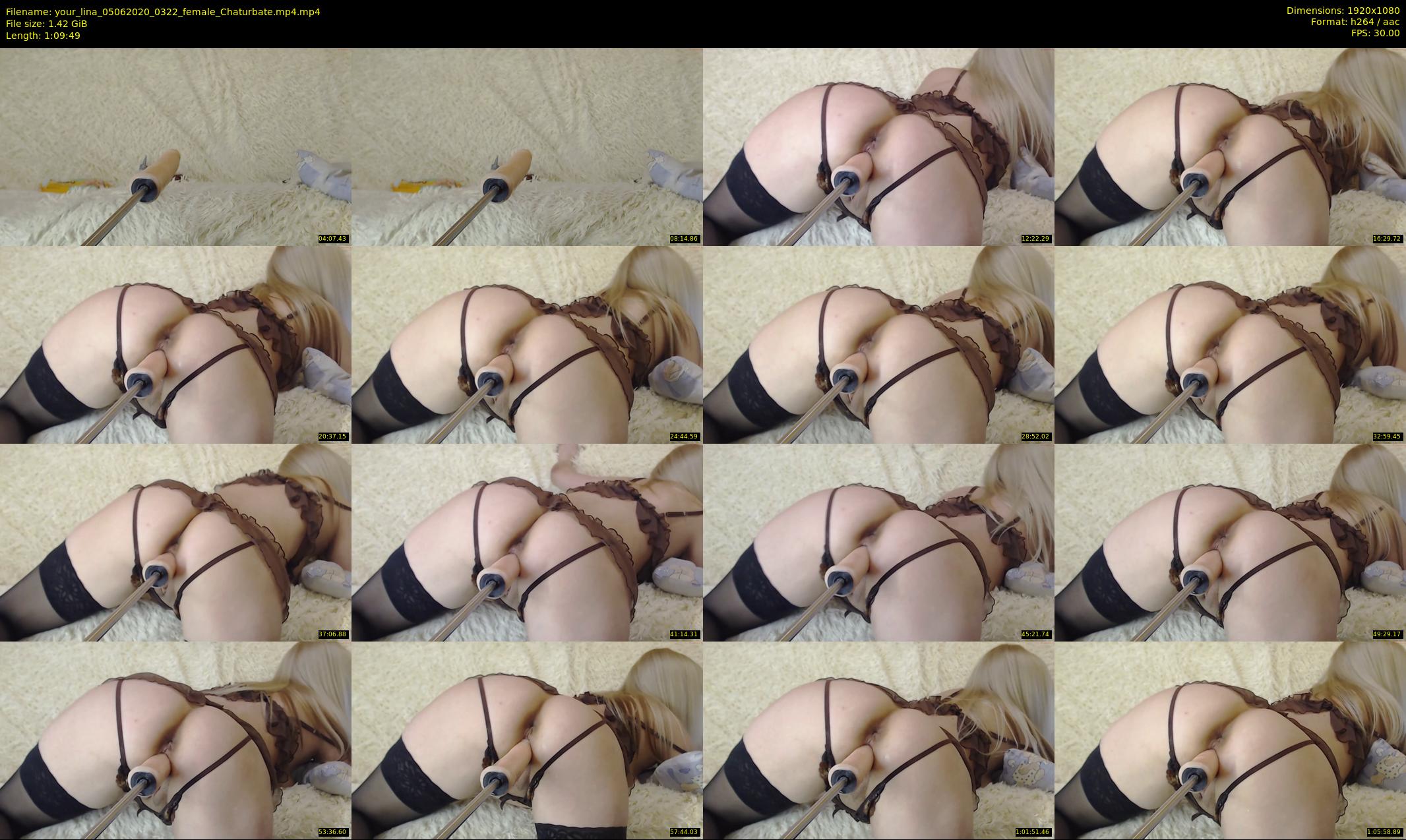 your_lina — 70 minute Chaturbate female cam show recording, 1080p, Jun 5, 2020