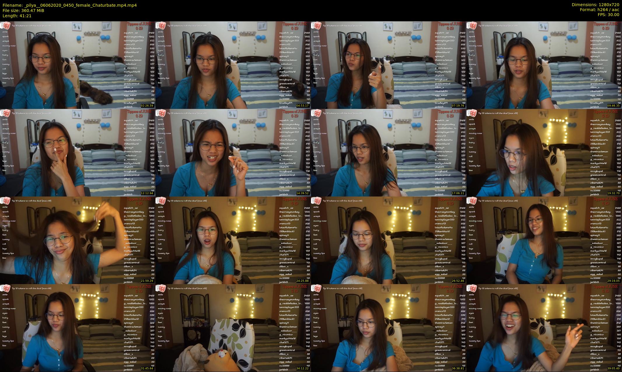 _pilya_ — 42 minute Chaturbate female cam show recording, 720p, Jun 6, 2020