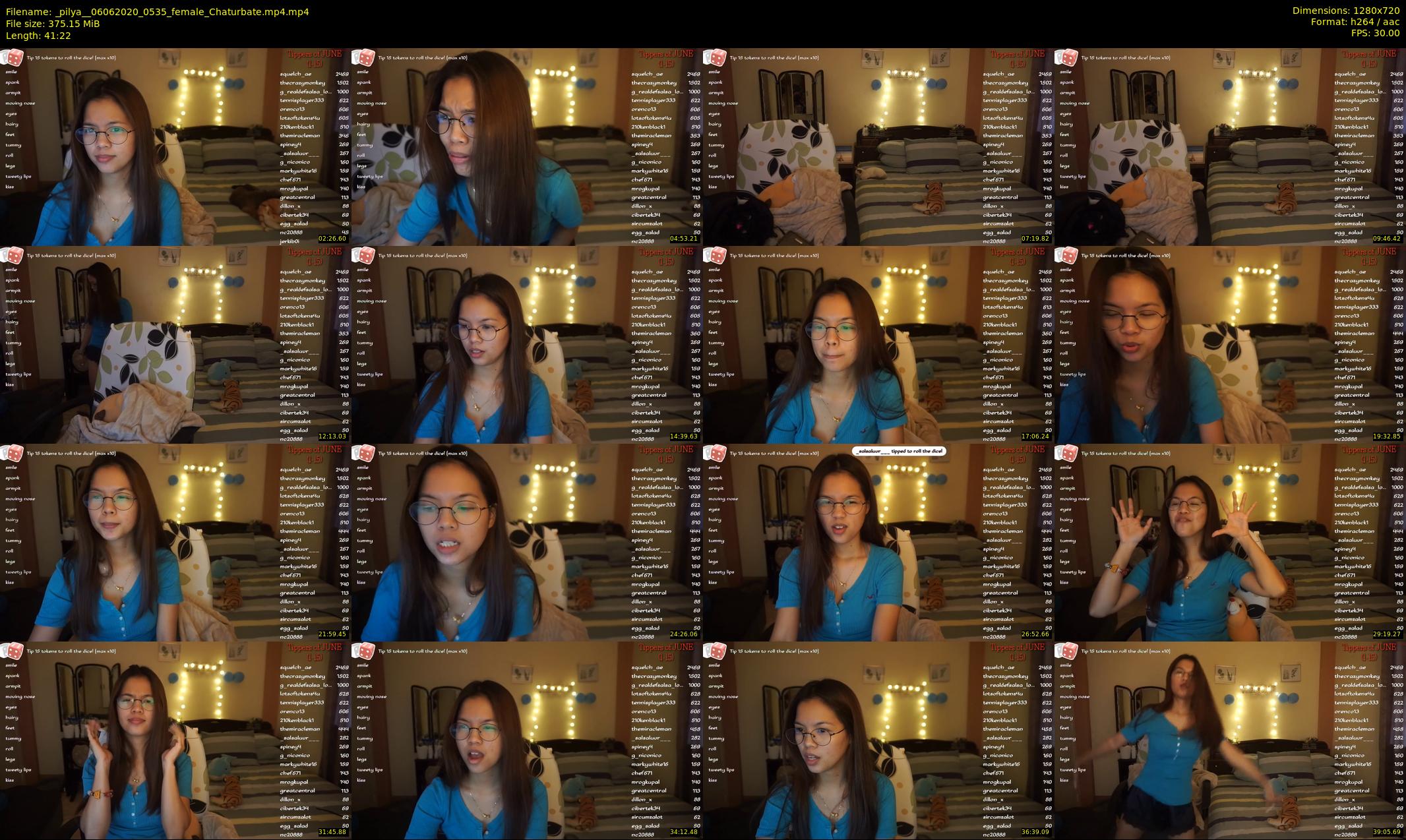 _pilya_ — 42 minute Chaturbate female cam show recording, 720p, Jun 6, 2020