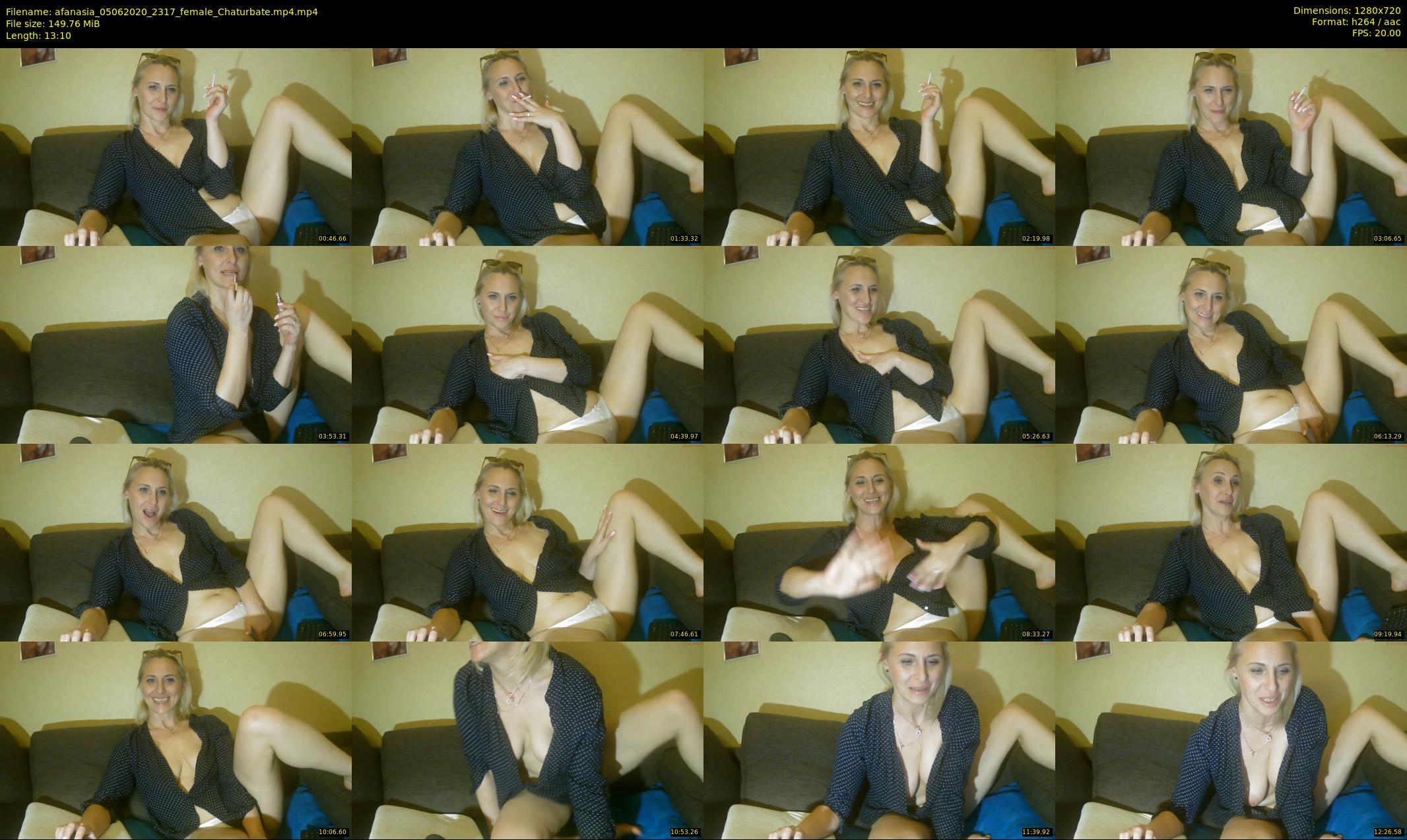 afanasia — 14 minute Chaturbate female cam show recording, 720p, Jun 5, 2020