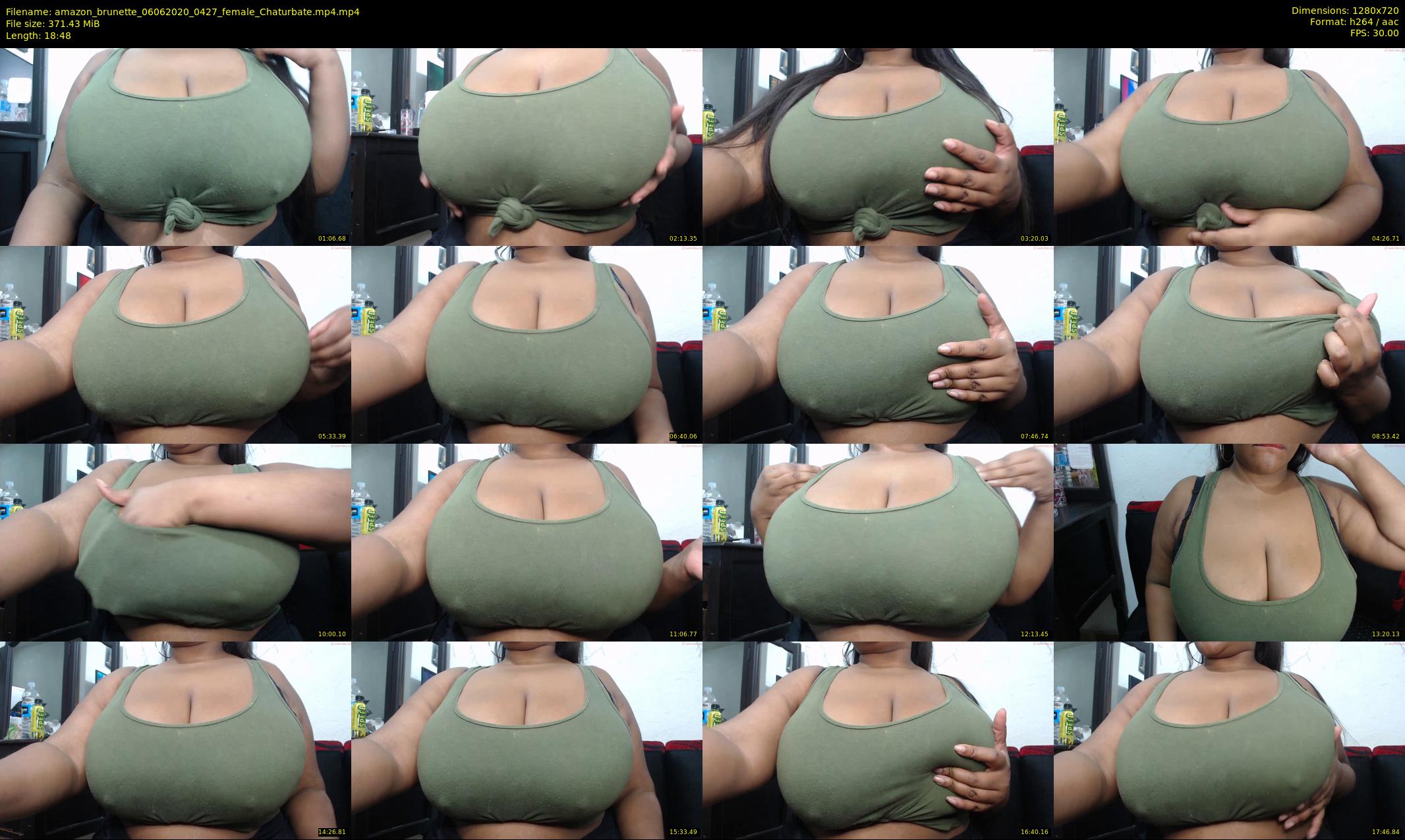 amazon_brunette — 19 minute Chaturbate female cam show recording, 720p, Jun 6, 2020