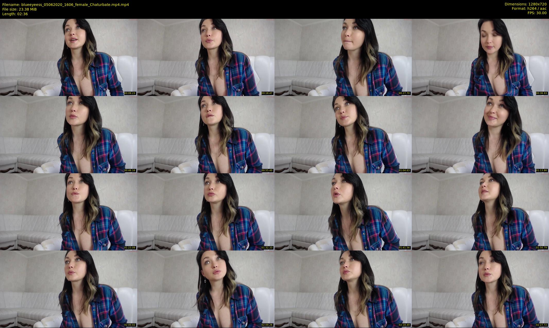 blueeyeess — 3 minute Chaturbate female cam show recording, 720p, Jun 5, 2020
