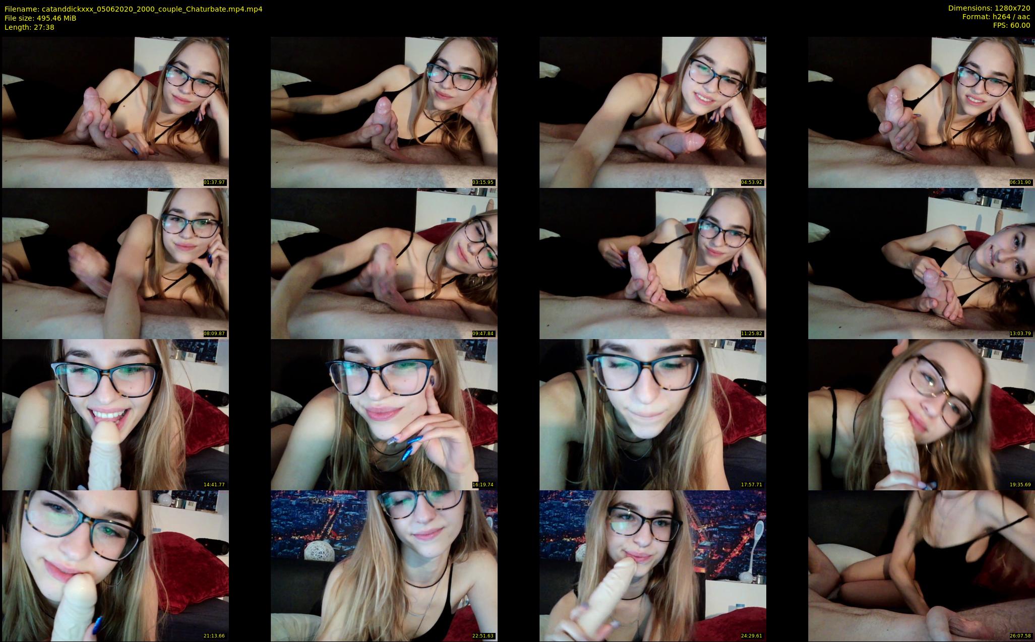 catanddickxxx — 28 minute Chaturbate couple cam show recording, 720p, Jun 5, 2020