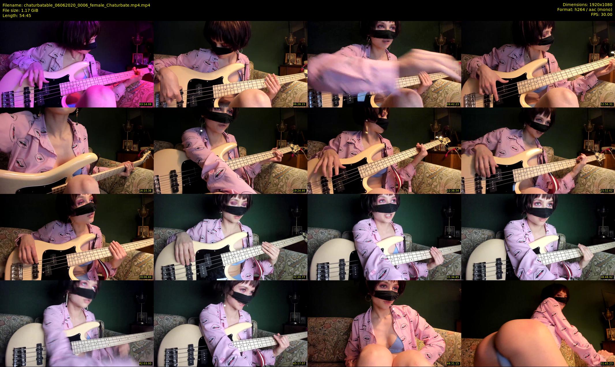 chaturbatable — 55 minute Chaturbate couple cam show recording, 1080p, Jun 6, 2020