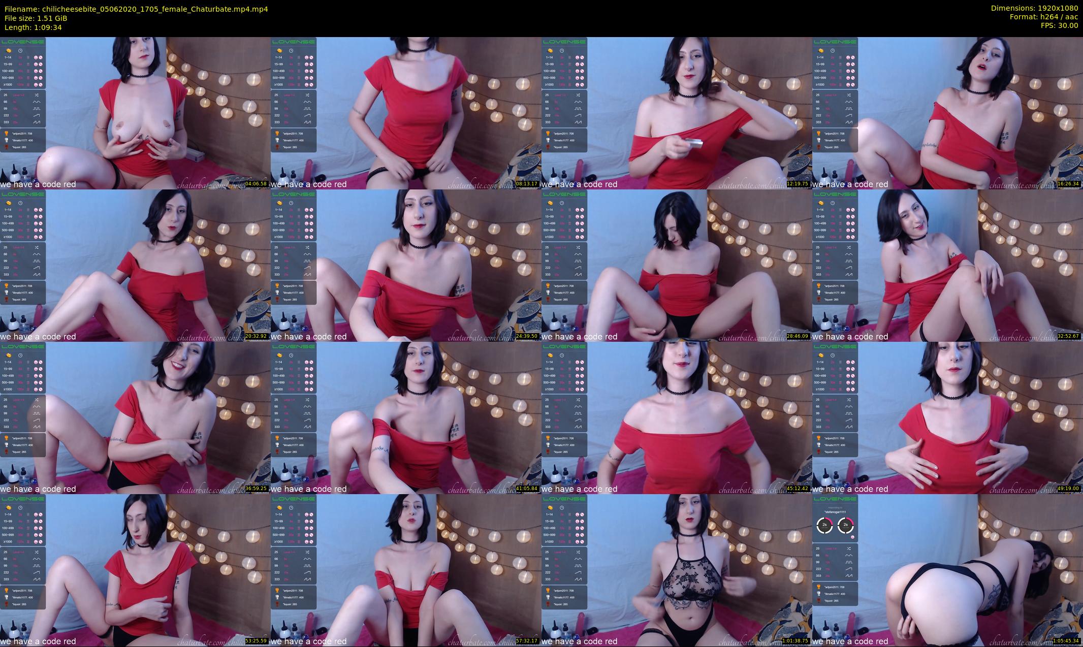 chilicheesebite — 70 minute Chaturbate female cam show recording, 1080p, Jun 5, 2020