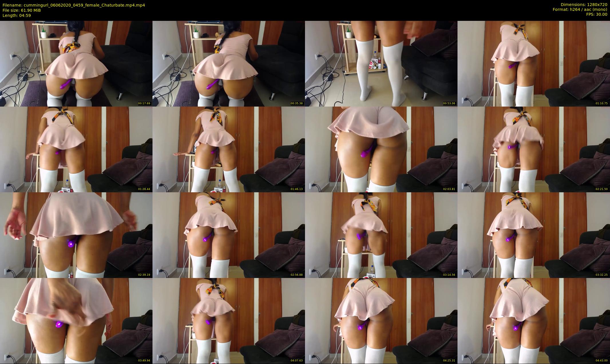cummingurl — 5 minute Chaturbate couple cam show recording, 720p, Jun 6, 2020