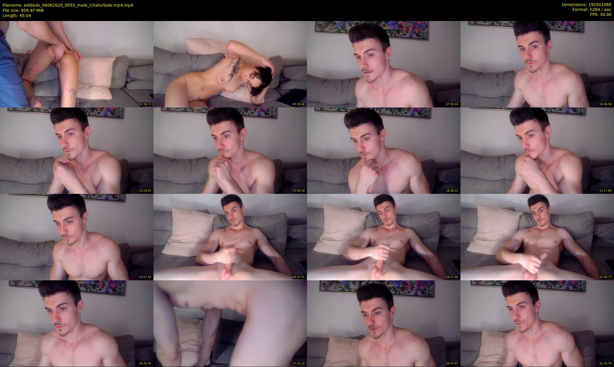 eddieds — 46 minute Chaturbate male cam show recording, 1080p, Jun 6, 2020