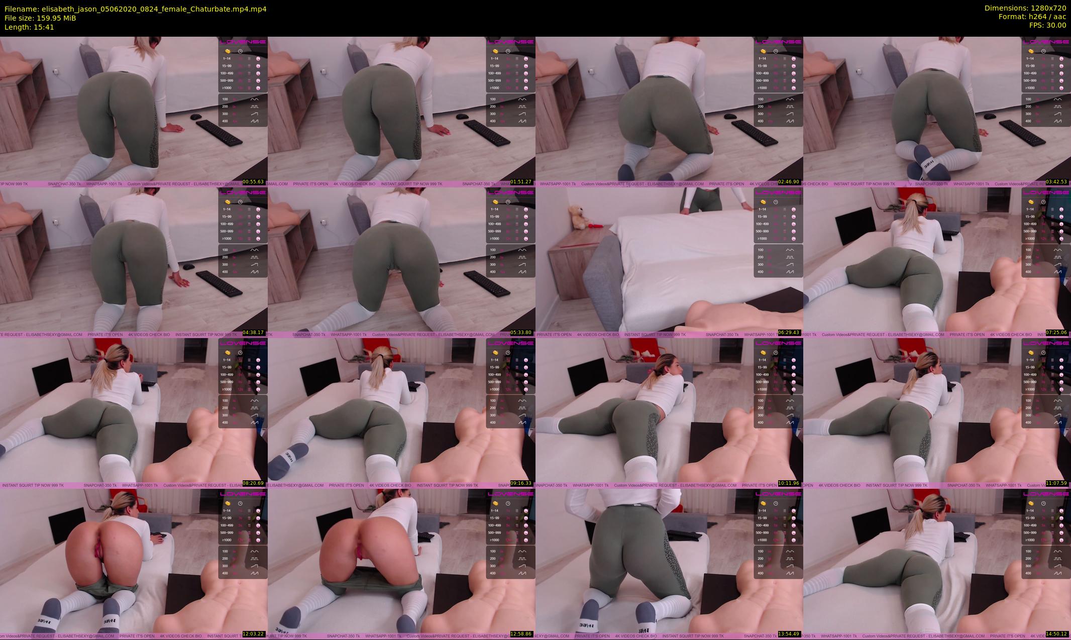 elisabeth_jason — 16 minute Chaturbate couple cam show recording, 720p, Jun 5, 2020