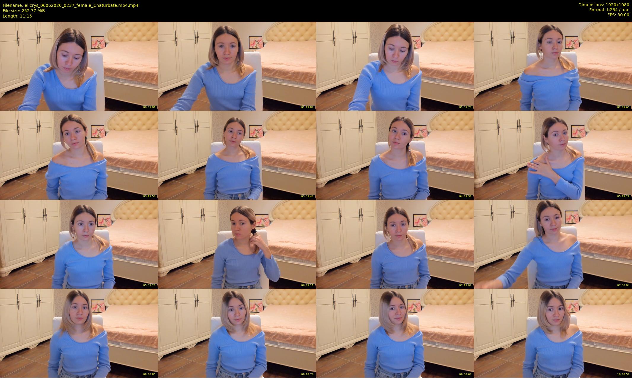 ellcrys — 12 minute Chaturbate couple cam show recording, 1080p, Jun 6, 2020
