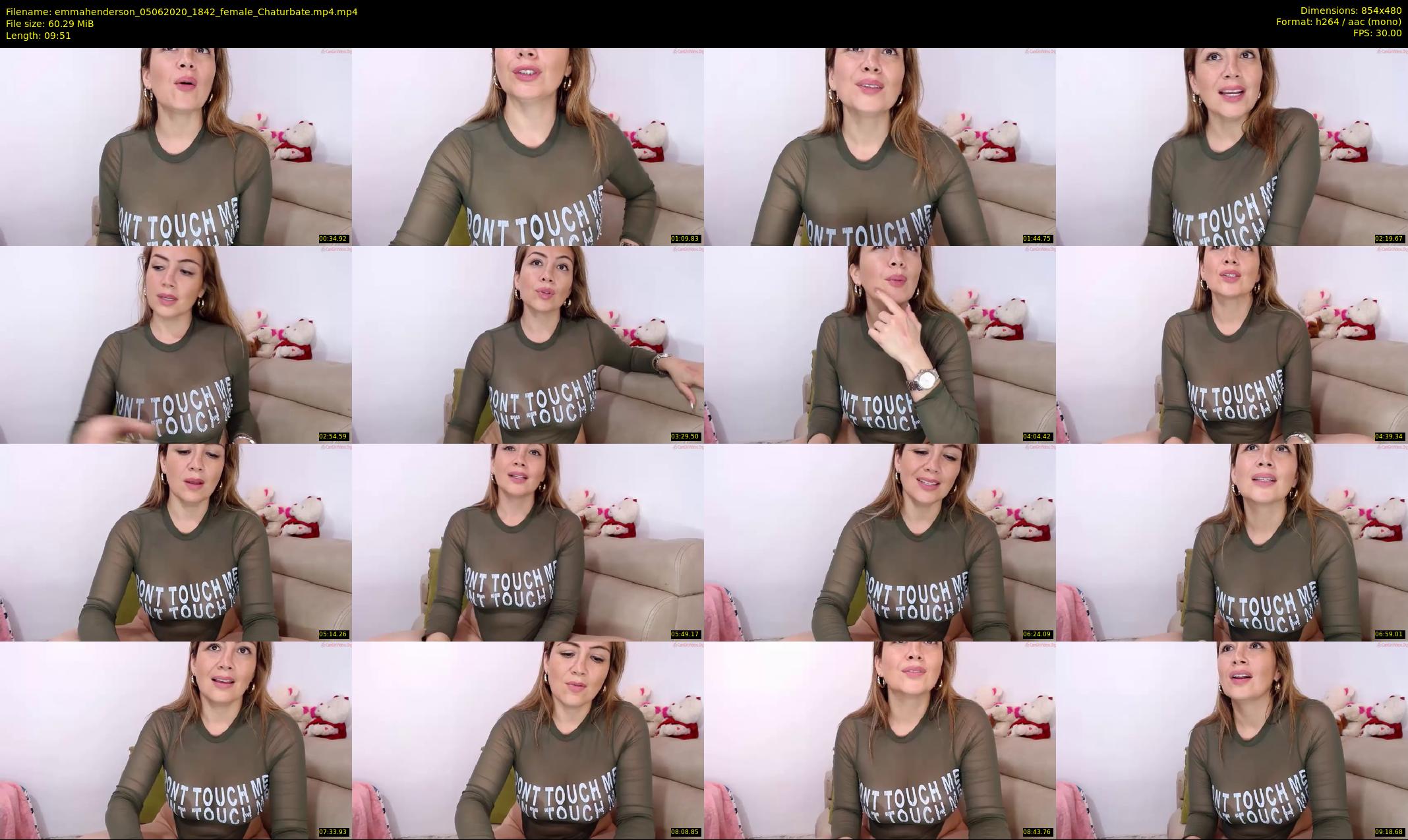 emmahenderson — 10 minute Chaturbate female cam show recording, 480p, Jun 5, 2020