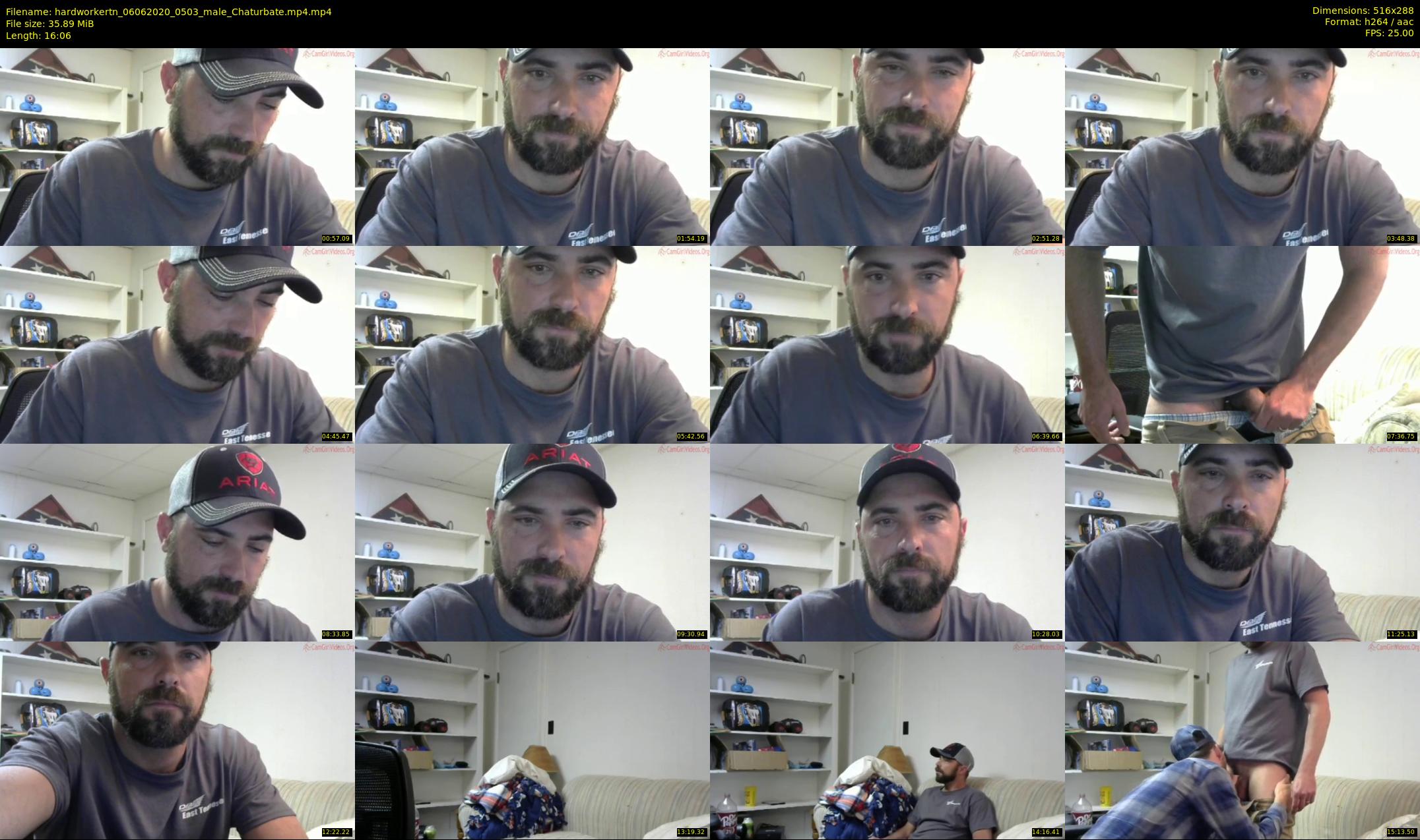 hardworkertn — 17 minute Chaturbate male cam show recording, SD, Jun 6, 2020